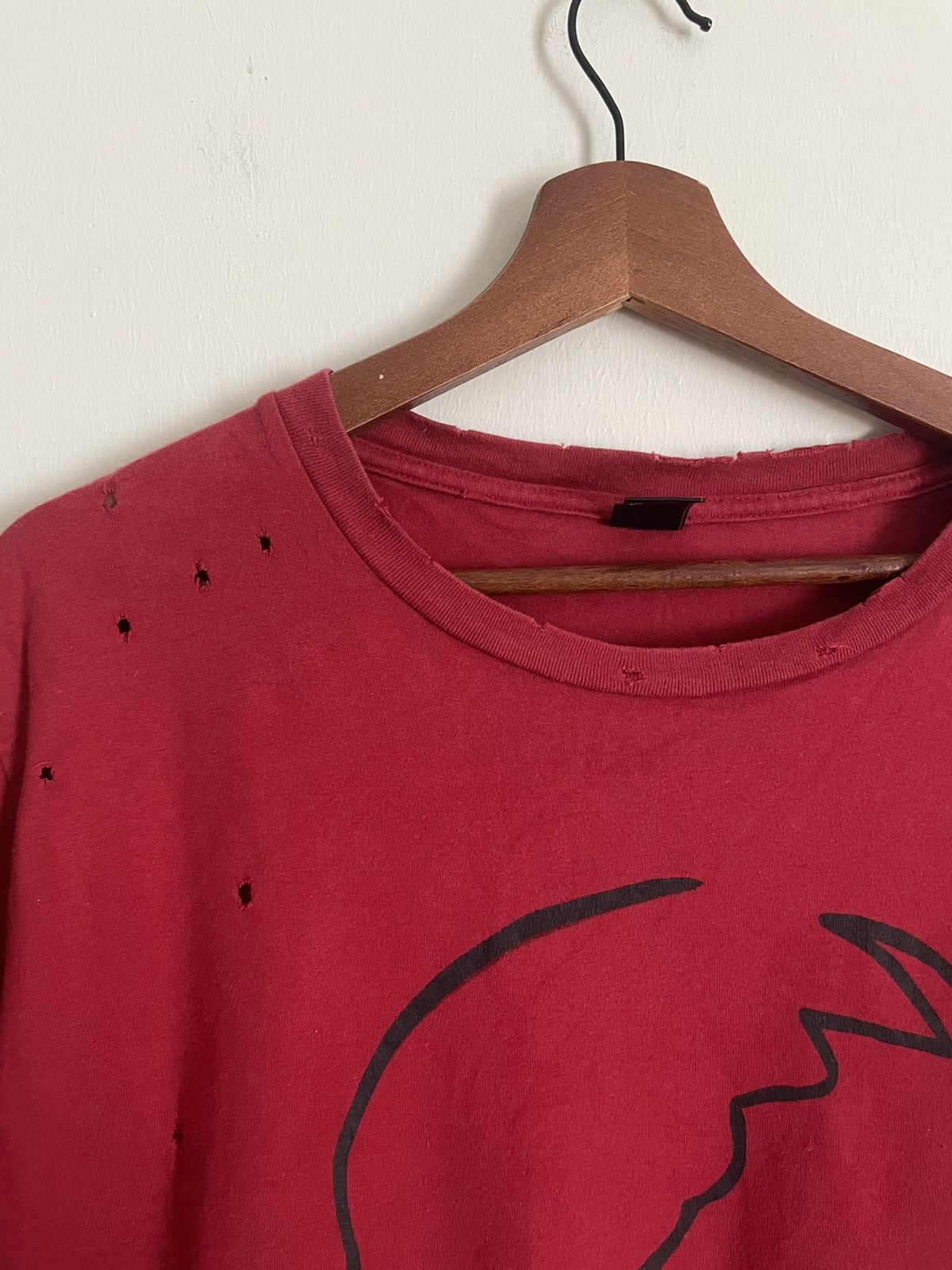 Japanese Brand Dead Lotus Vandalism Distressed Tshirt Size US M / EU 48-50 / 2 - 3 Thumbnail