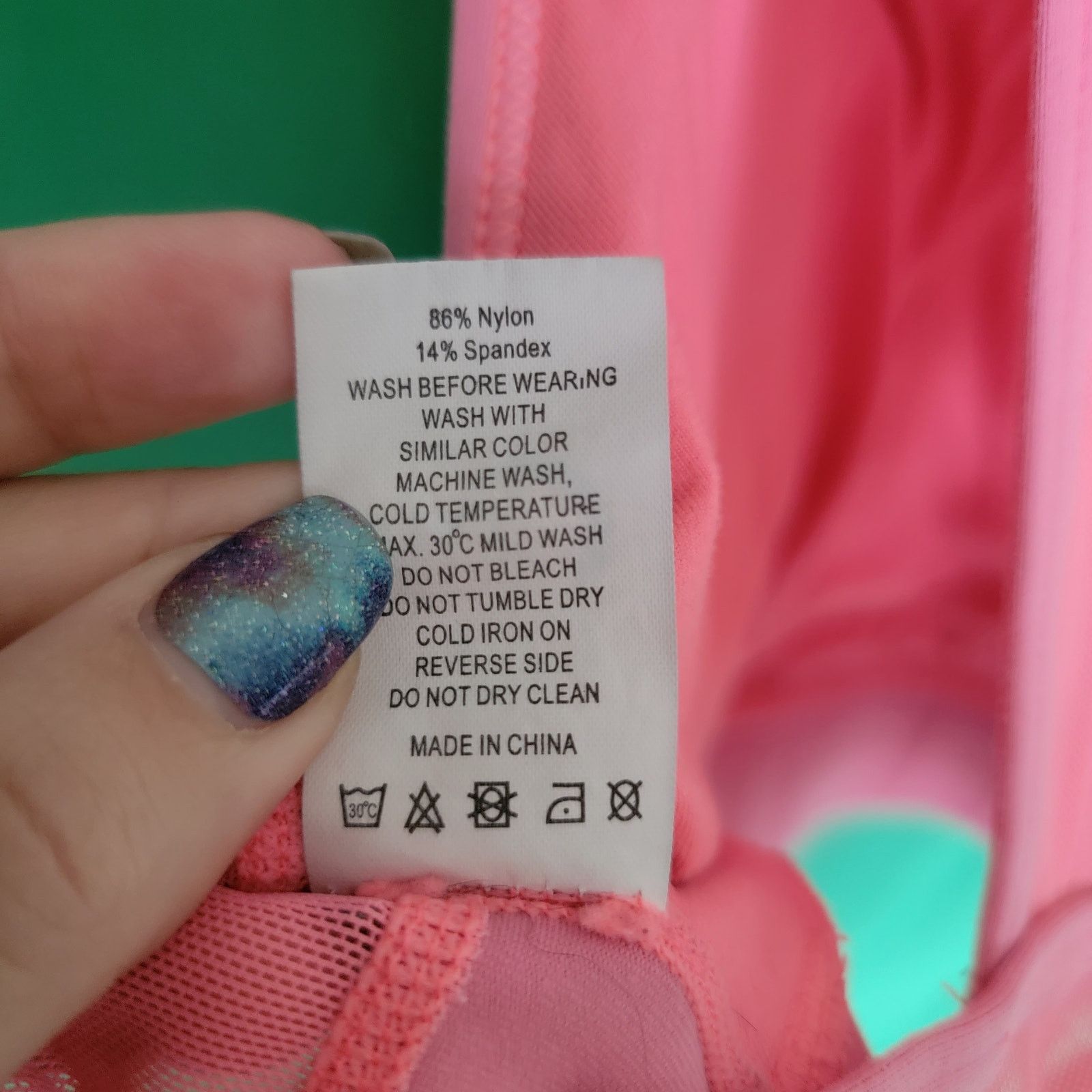 Other Hot Pink Coral High Neck Sports Bra Size Small Size ONE SIZE - 12 Thumbnail