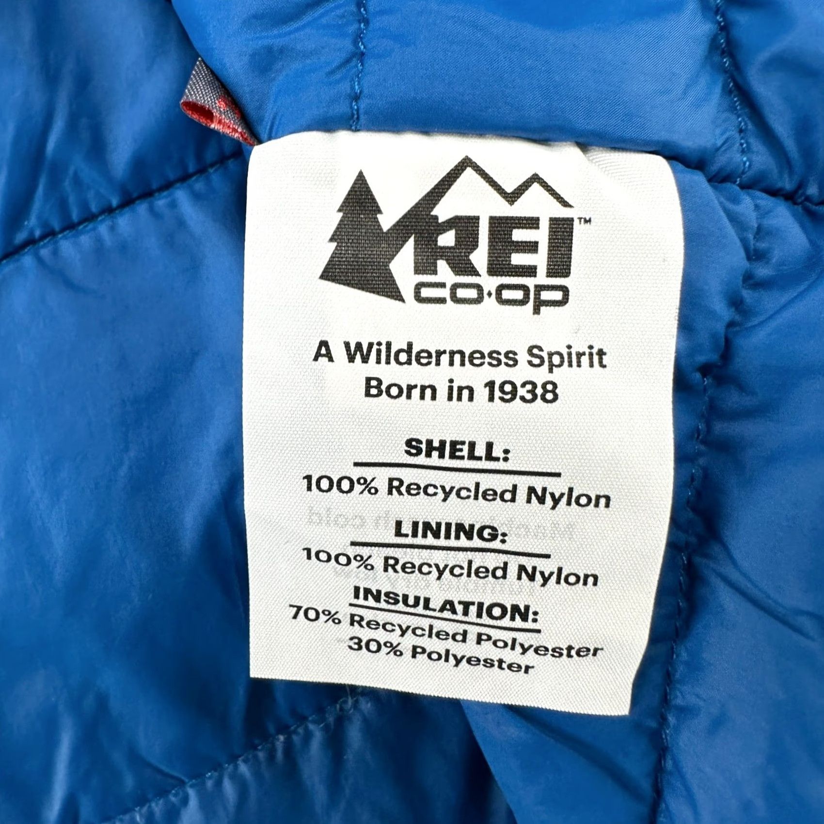 Vintage REI Vest Womens 3XL Blue Puffer Nylon Quilted Insulated Full Zip Vest Quilted Packable Body Cold Weather Womens Size XXL / US 16-18 / IT 52-54 - 5 Thumbnail
