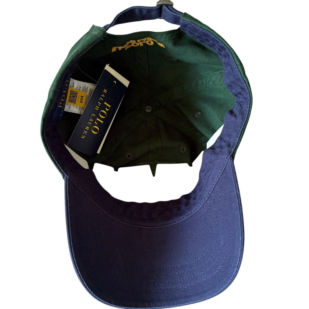 Polo Ralph Lauren Polo Ralph Lauren Green and Blue P Hat OS Size ONE SIZE - 8 Thumbnail