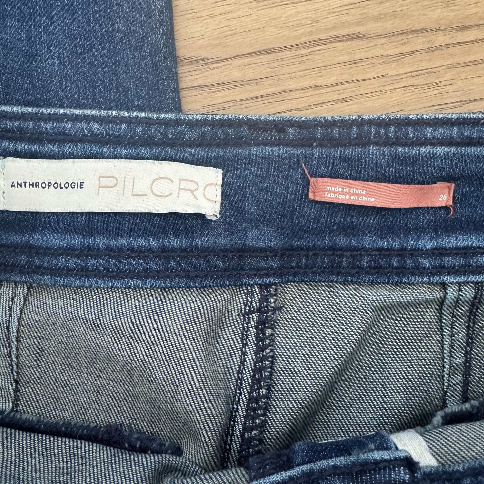 Other Anthropologie Pilcro Trouser Jeans Size 26 Size 26" / US 2 / IT 38 - 3 Thumbnail