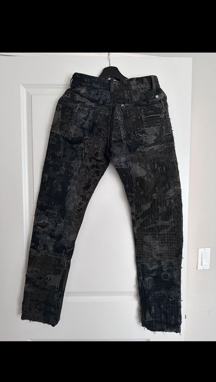 Givenchy Givenchy Fist Edition OG Boro Jeans Size US 29 - 4 Thumbnail