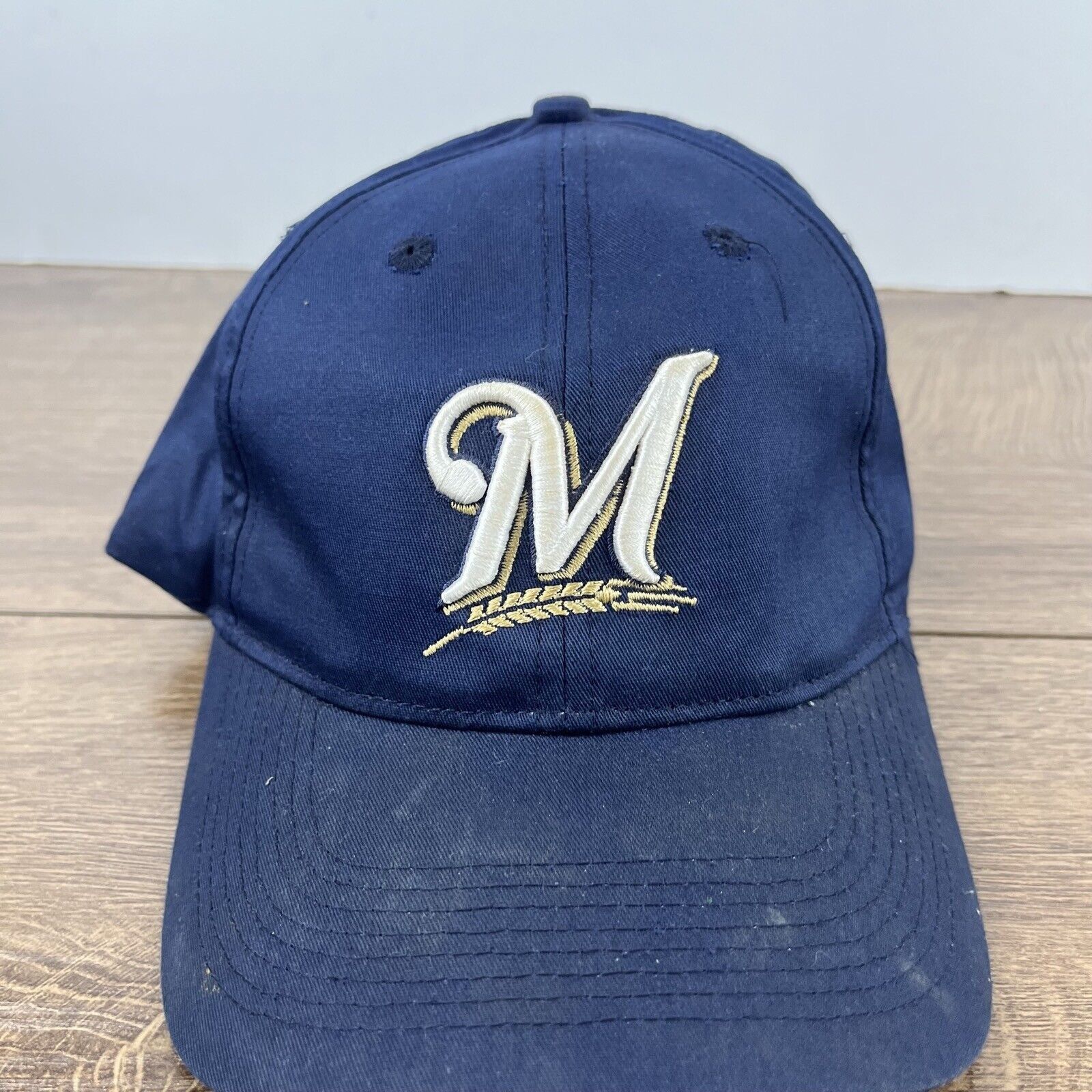 Other Milwaukee Brewers Baseball Hat Blue Cap Adjustable Blue Adul Size ONE SIZE - 6 Thumbnail