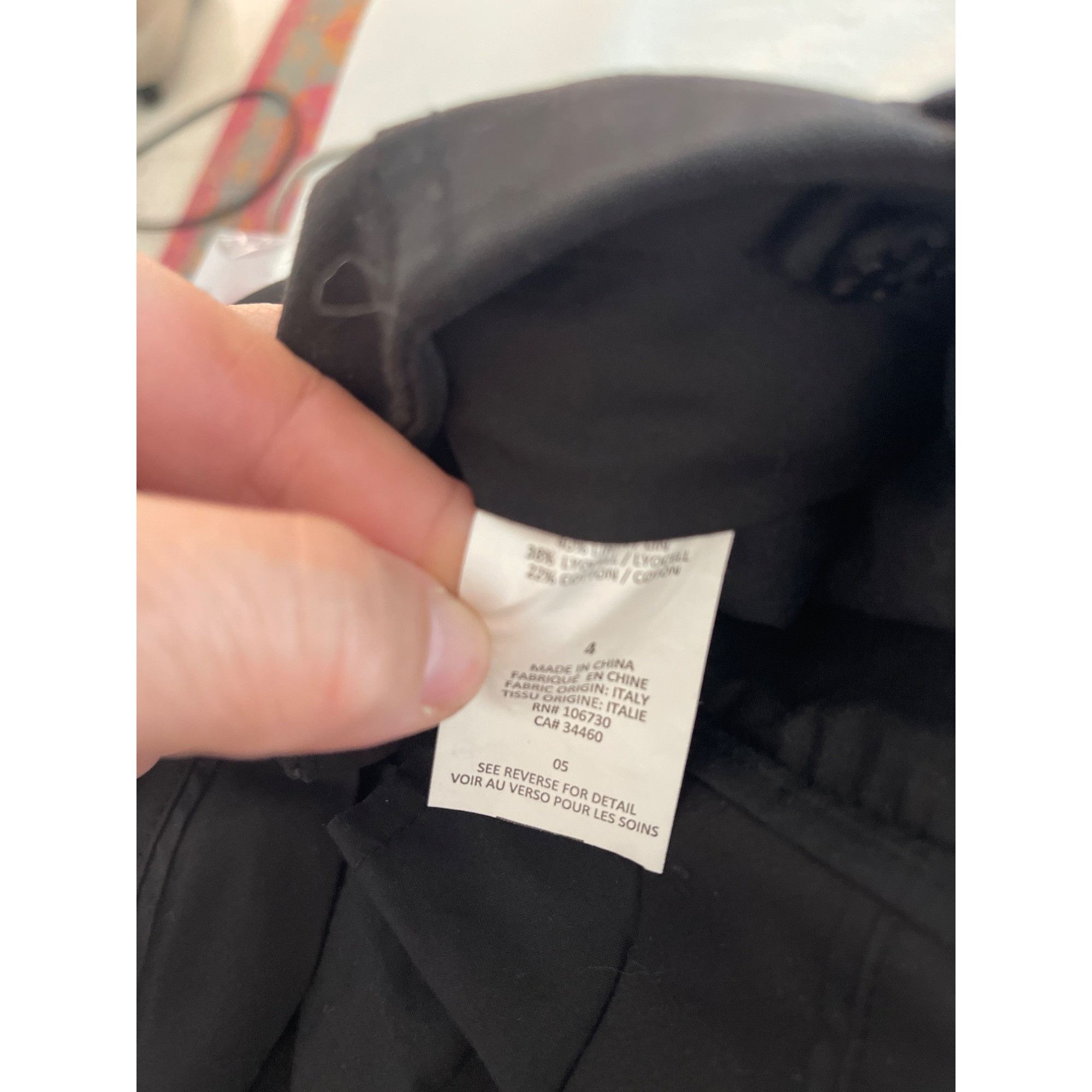 Vince Vince Womens Pants Size 4 Black High Waist Wide Leg Size 27" / US 4 / IT 40 - 7 Thumbnail