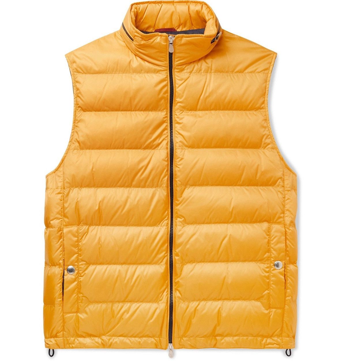 Brunello Cucinelli o1y0526 Vest in Yellow Size US M / EU 48-50 / 2 - 1 Thumbnail