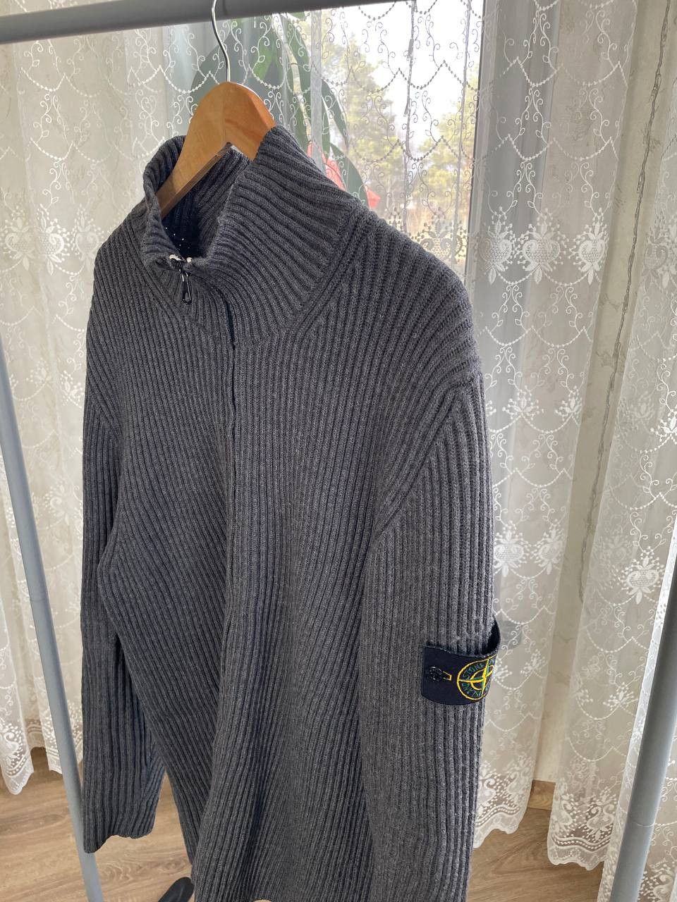 image of C P Company x Stone Island Vintage Sweater 2013 in Grey, Men's (Size 2XL)