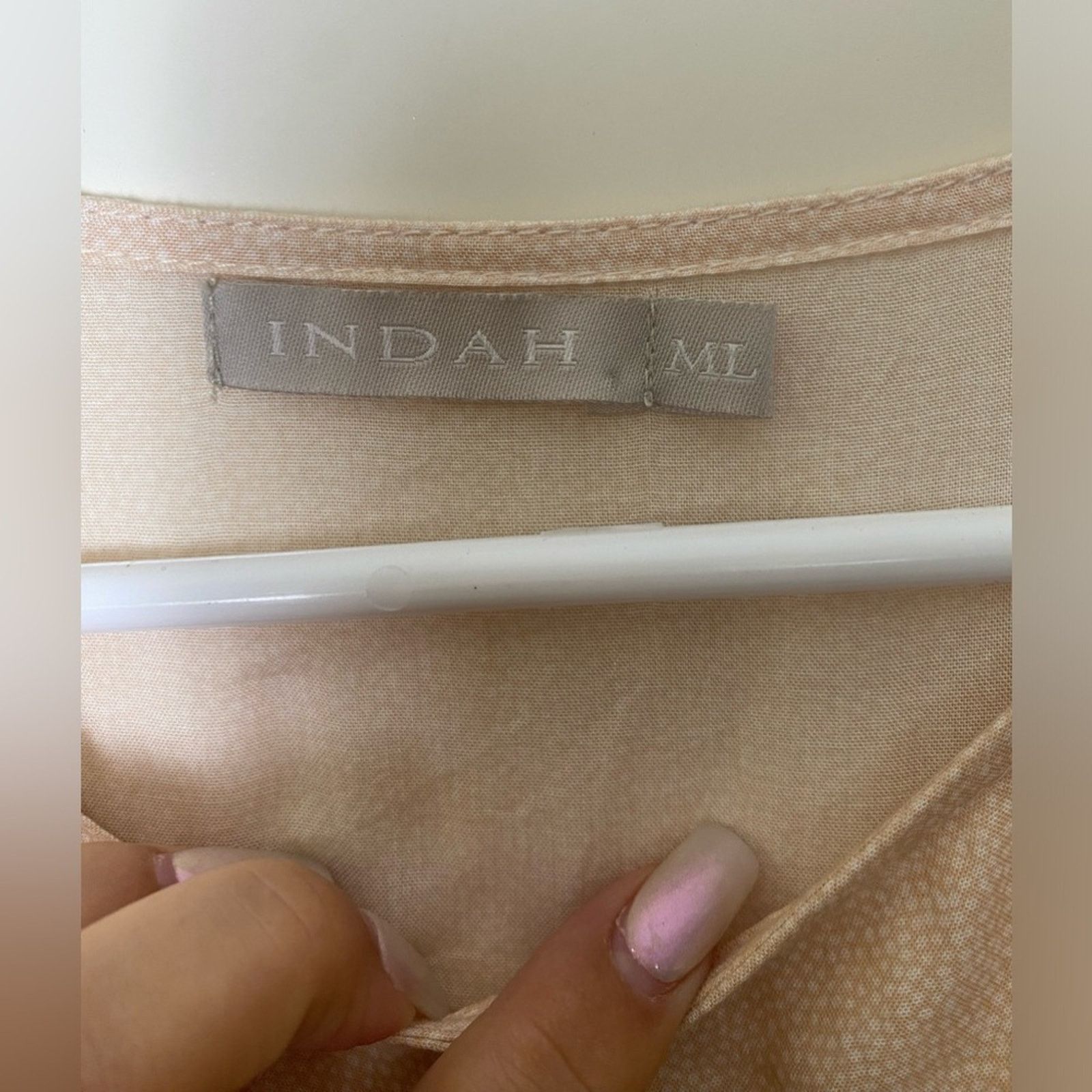 Other Indah Cigalle Rayon Off Shoulders Maxi Dress Front Slits M/L Size M / US 6-8 / IT 42-44 - 4 Thumbnail