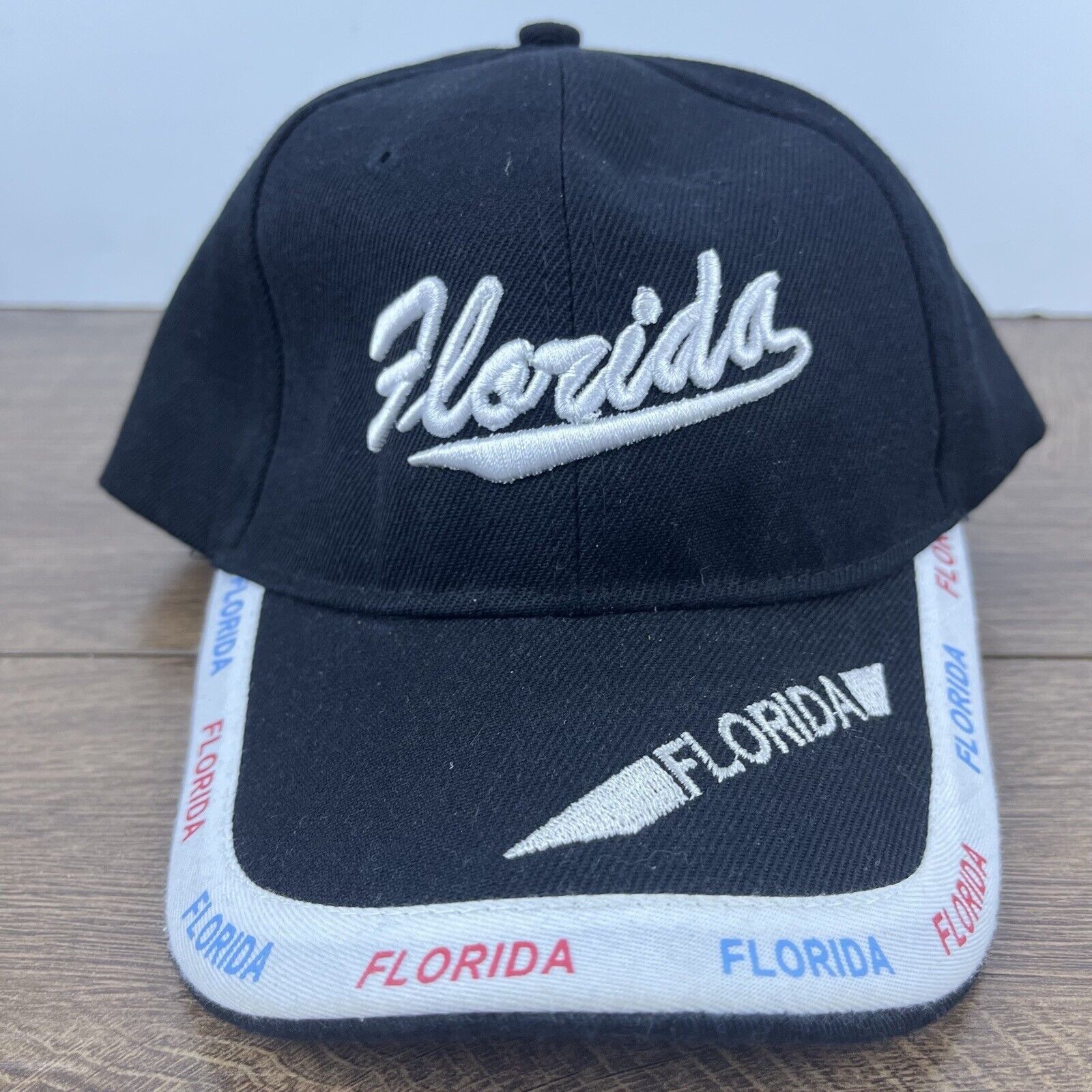 Other Florida Hat Adjustable Hat Black Hat Adjustable Black Adult Size ONE SIZE - 4 Thumbnail