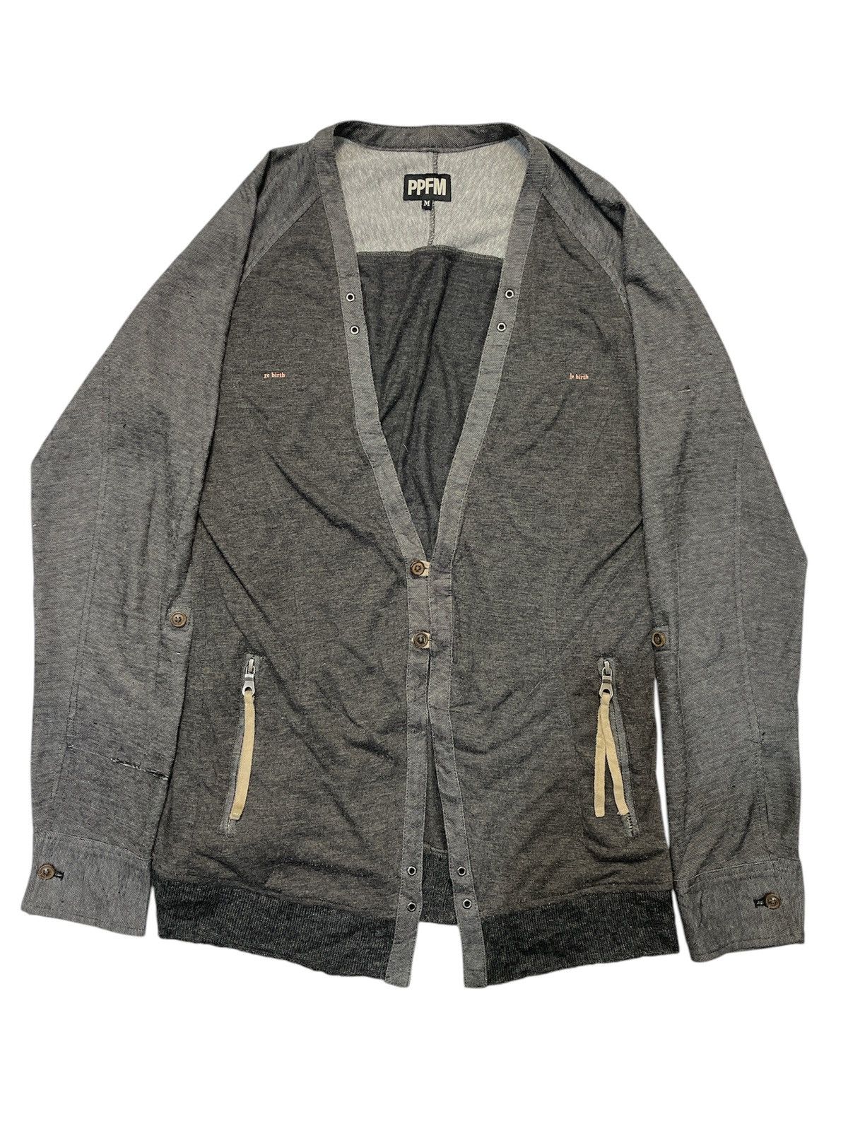 If Six Was Nine Vintage PPFM Knitwear Cardigan Size US M / EU 48-50 / 2 - 1 Thumbnail