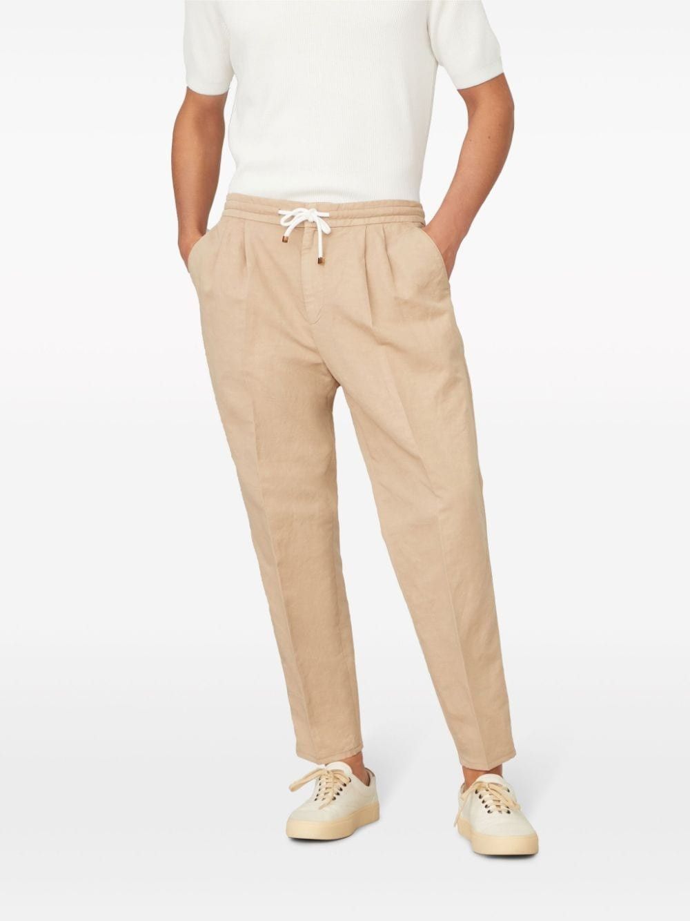 Brunello Cucinelli Dyed Pants in Medium Brown Size US 30 / EU 46 - 1 Thumbnail