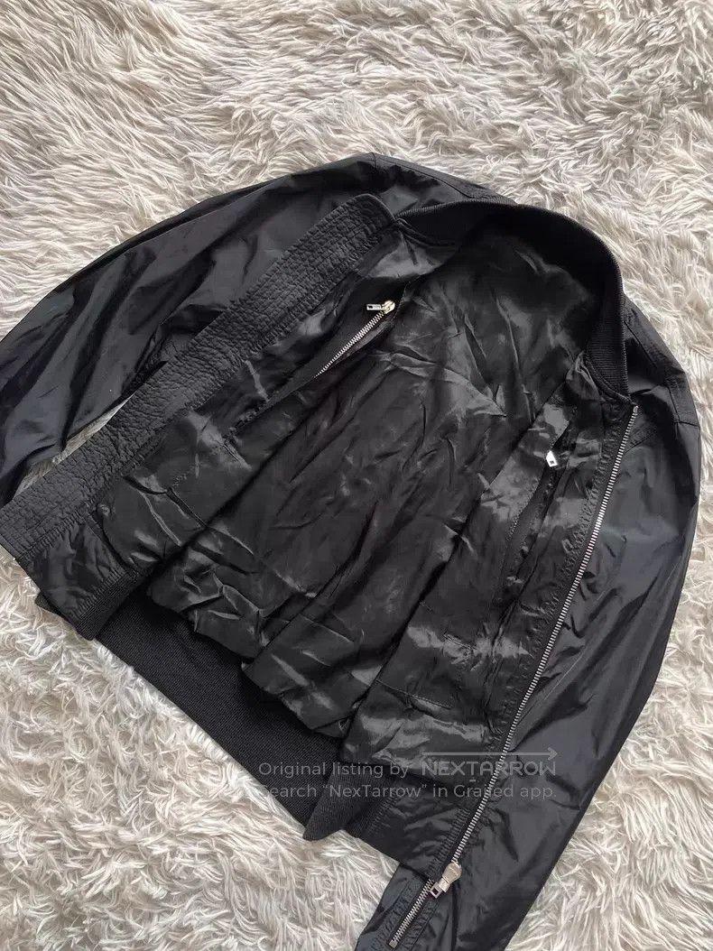 Rick Owens Rick Owens Slim cropped dark zip jacket Size US M / EU 48-50 / 2 - 4 Thumbnail