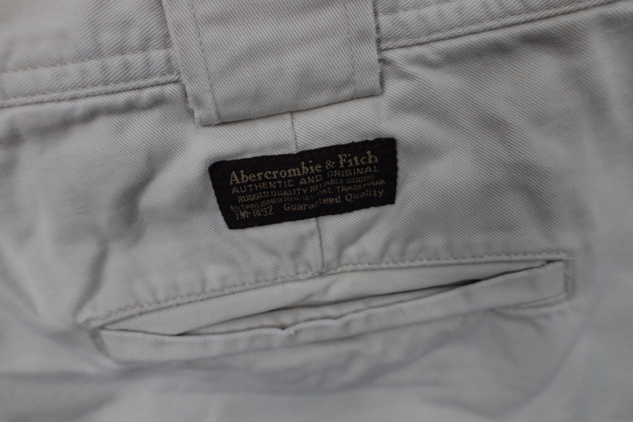 Abercrombie & Fitch Vintage 90s Y2K Abercrombie & Fitch Heavyweight Cargo Shorts Size US 36 / EU 52 - 17 Thumbnail