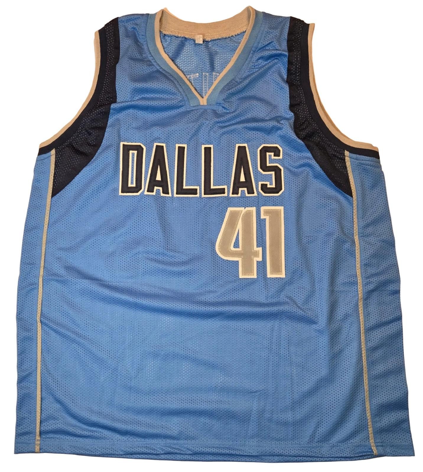 Other Dirk Nowitzki Dallas Mavericks Signed basketball jersey COA Size ONE SIZE - 3 Thumbnail