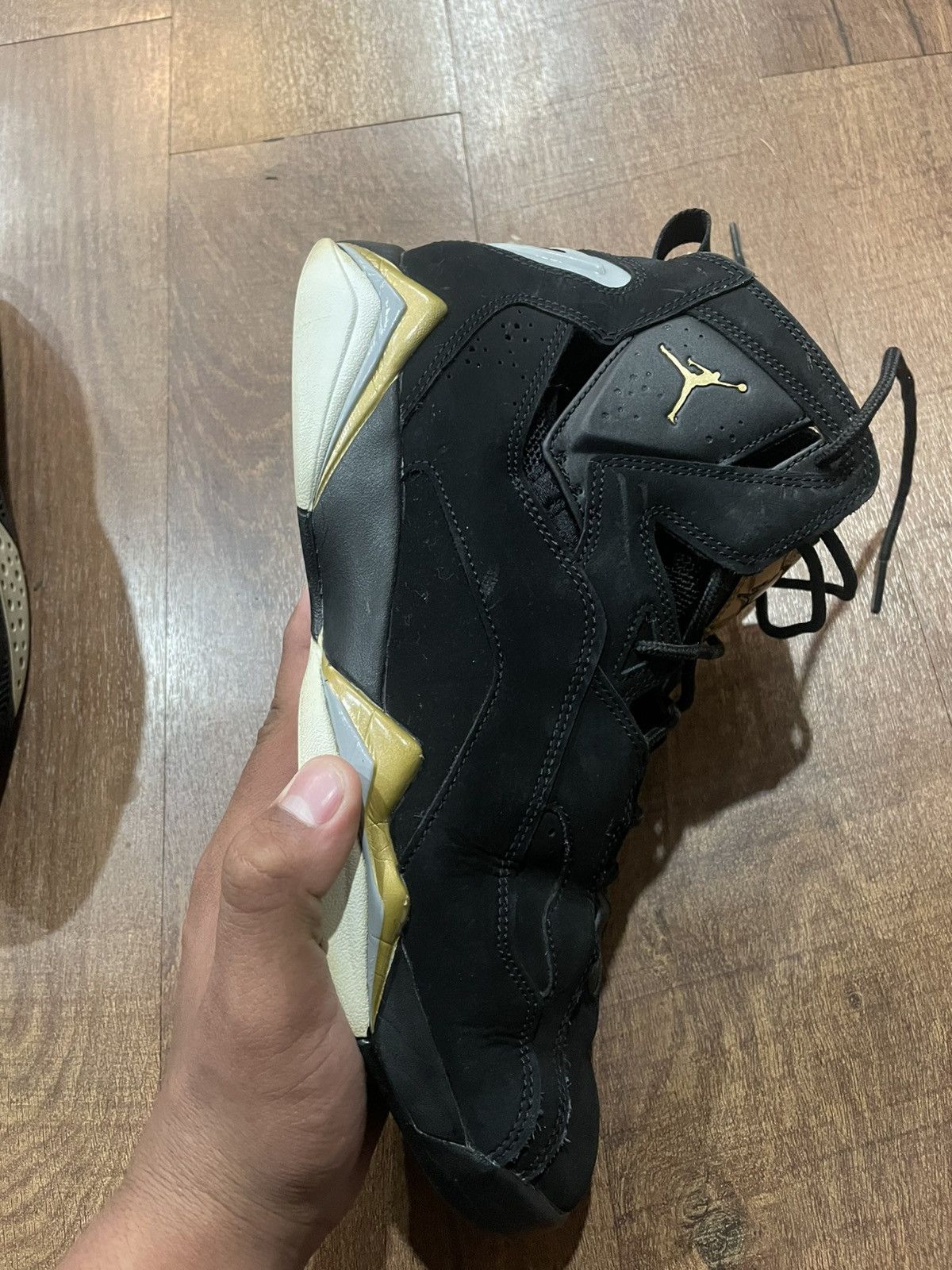 Jordan Brand Jordan True Flight black basketball shoes. Size US 11.5 Size US 11.5 / EU 44-45 - 8 Thumbnail