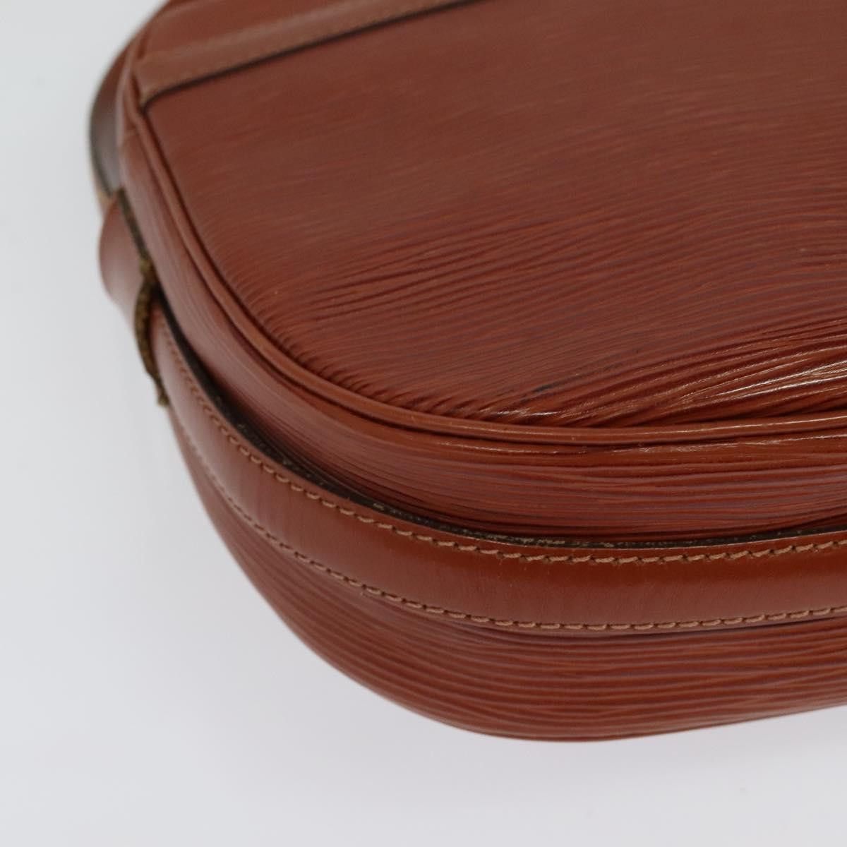 Louis Vuitton LOUIS VUITTON Epi Jeune Fillemm Shoulder Bag Brown M52153 Size ONE SIZE - 16 Thumbnail