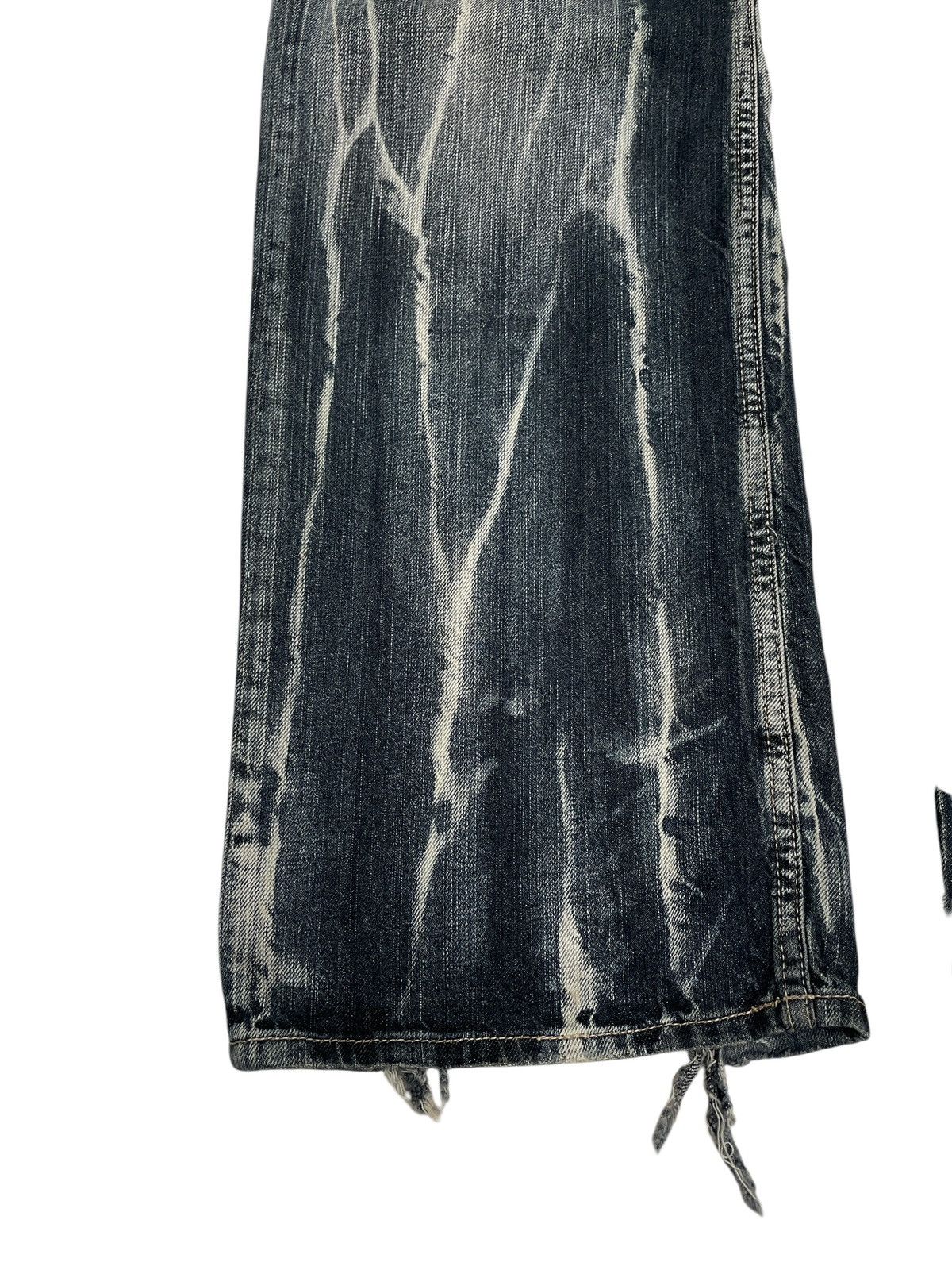If Six Was Nine Rare Design Vintage Brand Root Three Baggy Jeans 2000s Size US 36 / EU 52 - 5 Thumbnail