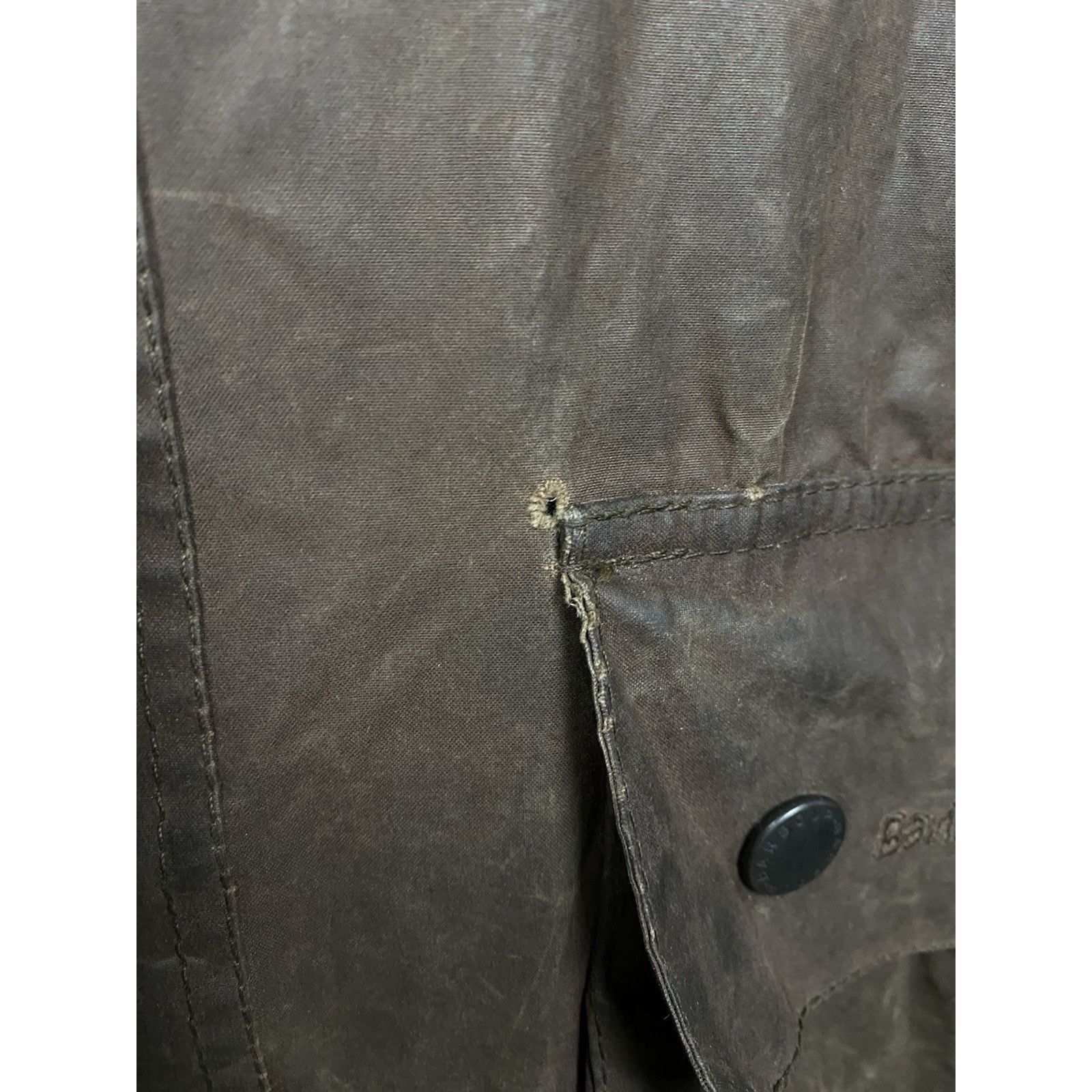 Barbour Barbour Beaufort Men's Brown Waxed Motorcycle Jacket Size L- Size US L / EU 52-54 / 3 - 12 Thumbnail