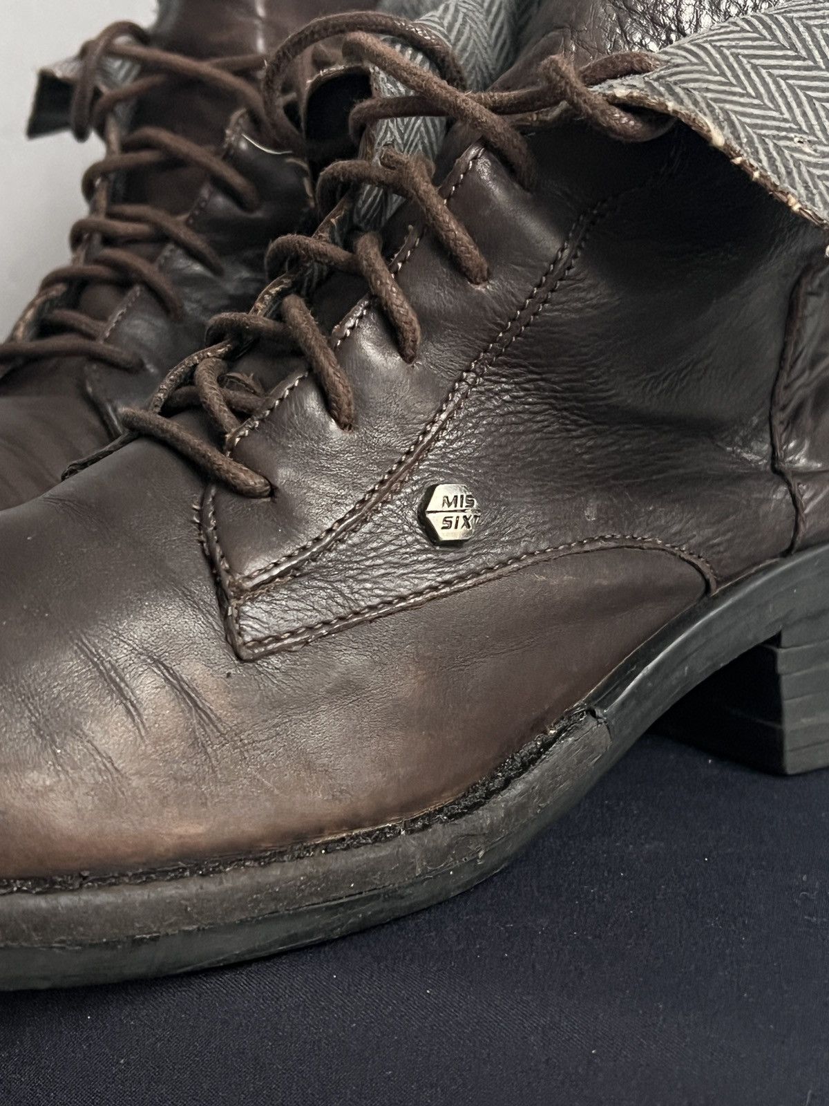 Dirk Bikkembergs Leather Boots Dirk Bikkembergs Style lace-up Combat Size US 7.5 / EU 40-41 - 8 Thumbnail