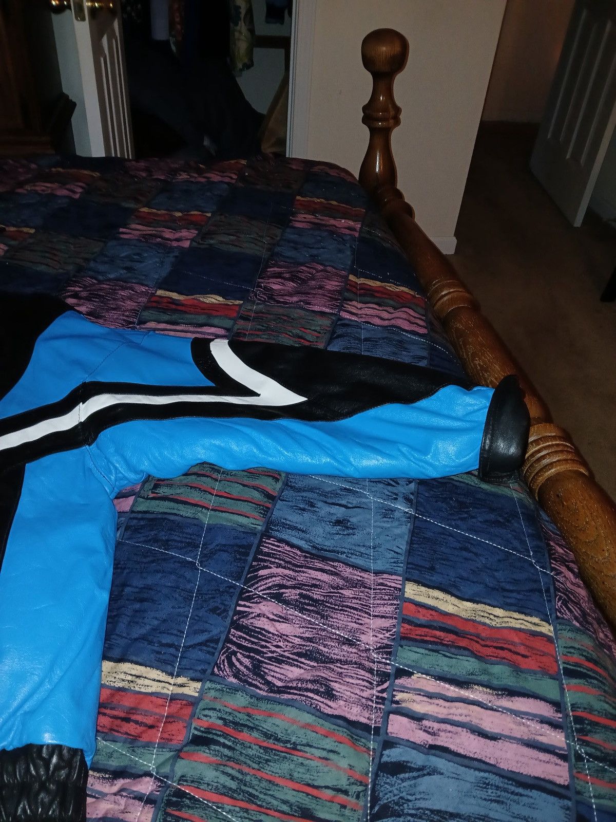 NFL Vintage NFL Carolina Panthers Varsity Jacket Size US L / EU 52-54 / 3 - 5 Thumbnail