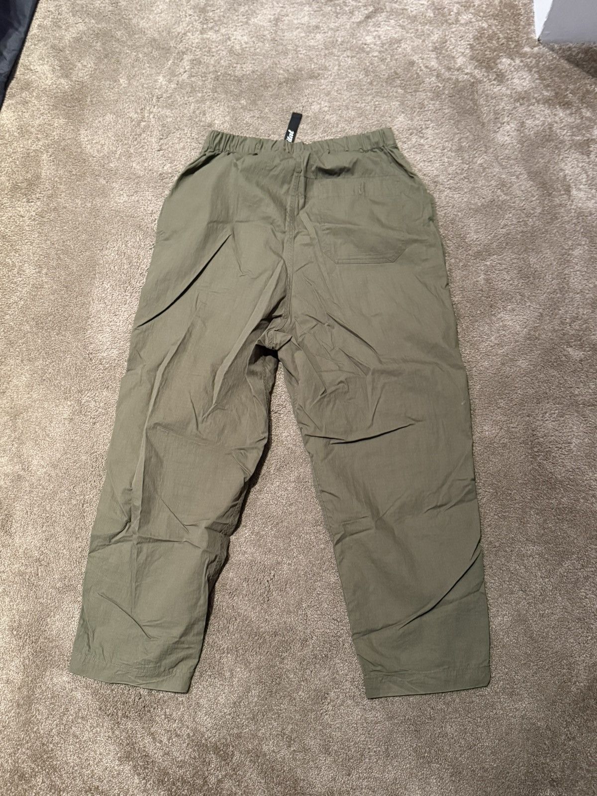 Kapital Kapital Wide Pants Elastic Waist Bungee Cargo Green Size US 32 / EU 48 - 2 Thumbnail