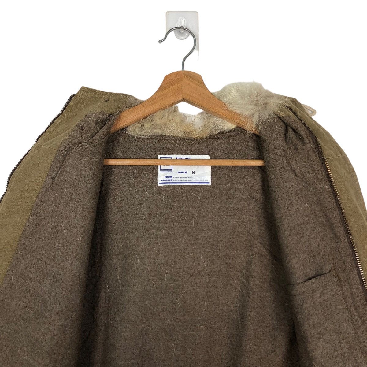 Japanese Brand 🔥RARE MOHAIR HOODIE CHORE JACKET EDIFICE VETEMENTS Size US M / EU 48-50 / 2 - 11 Thumbnail
