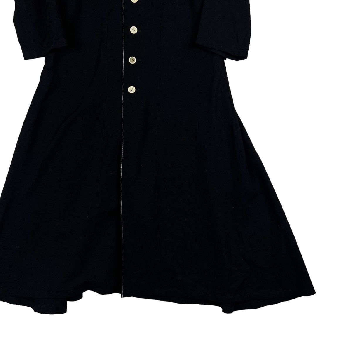 Yohji Yamamoto 🔥SPRING WINTER LONG JACKET WITH SUNRAYS OF JAPAN DESIGN Size S / US 4 / IT 40 - 5 Thumbnail