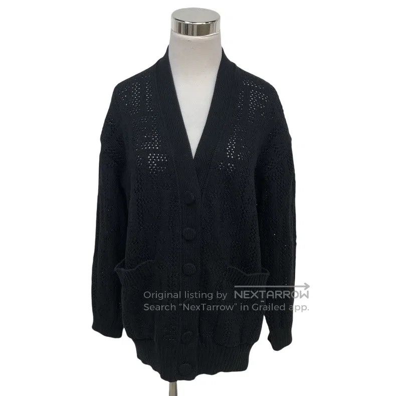 Fendi Fendi FF Cut-Out Printed Cardigan Size XXS / US 00 / IT 34 - 1 Thumbnail