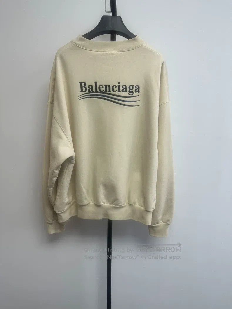 Balenciaga Balenciaga Solid Color Letter Logo Printed Hoodie Size US L / EU 52-54 / 3 - 2 Thumbnail