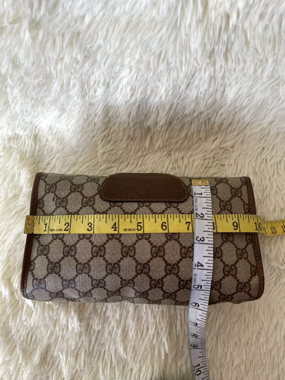 Gucci × Vintage Gucci GG Sherry Line Clutch Bag Size ONE SIZE - 25 Thumbnail