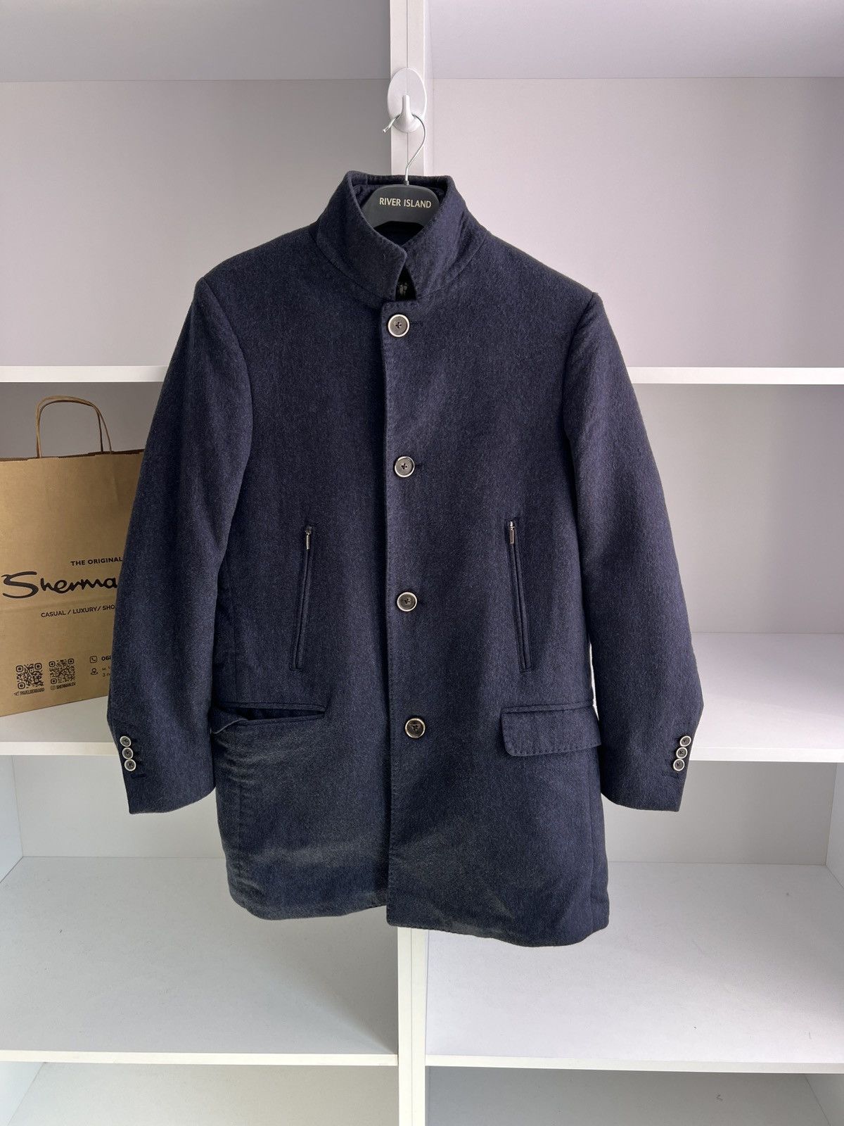 Cerruti 1881 × Vintage Vintage Cerruti old money style luxury coat Size US M / EU 48-50 / 2 - 3 Thumbnail
