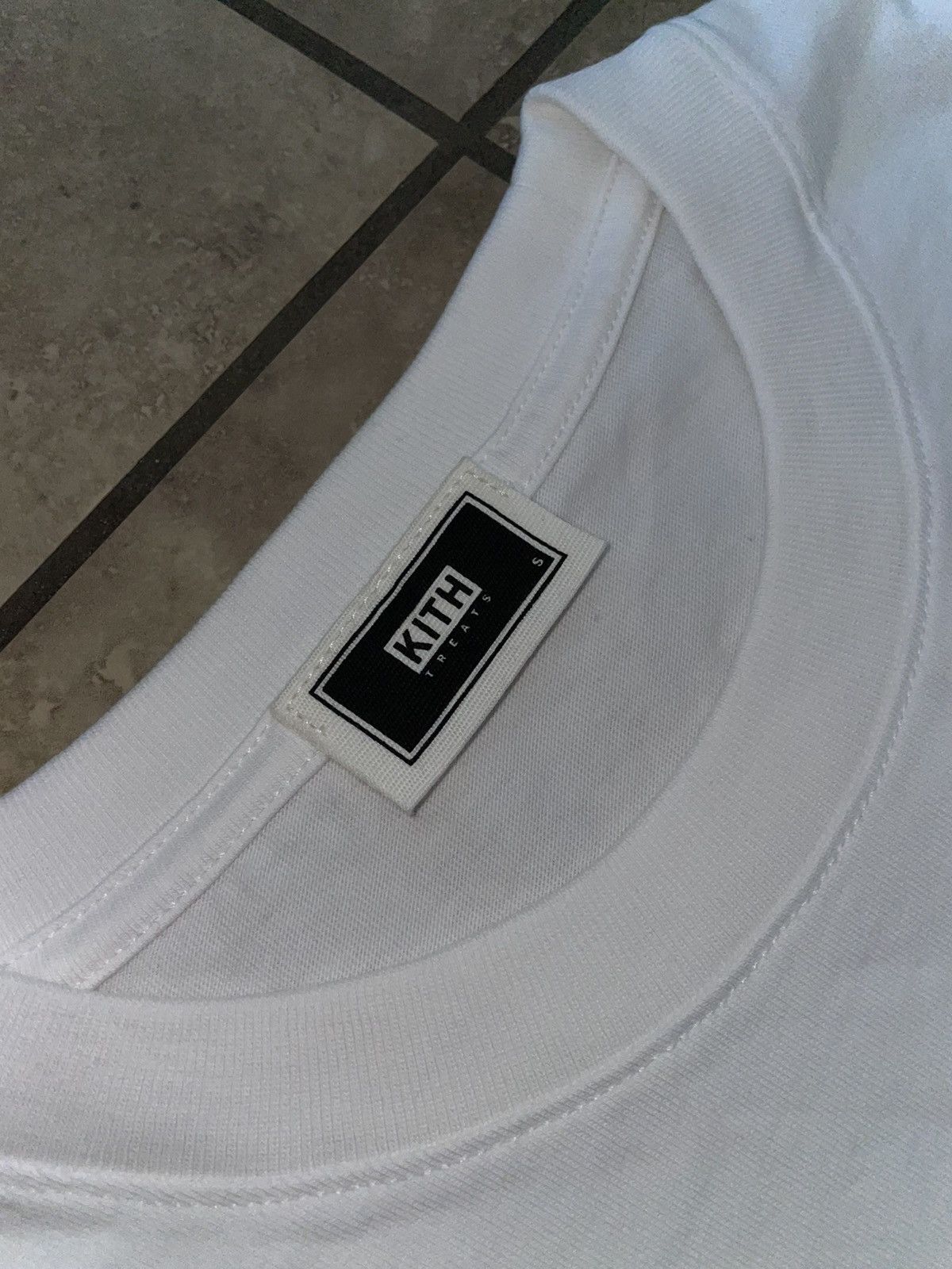 Kith Kith Treats Waffle Vintage Long Sleeve Tee White Size Small Size US S / EU 44-46 / 1 - 3 Thumbnail