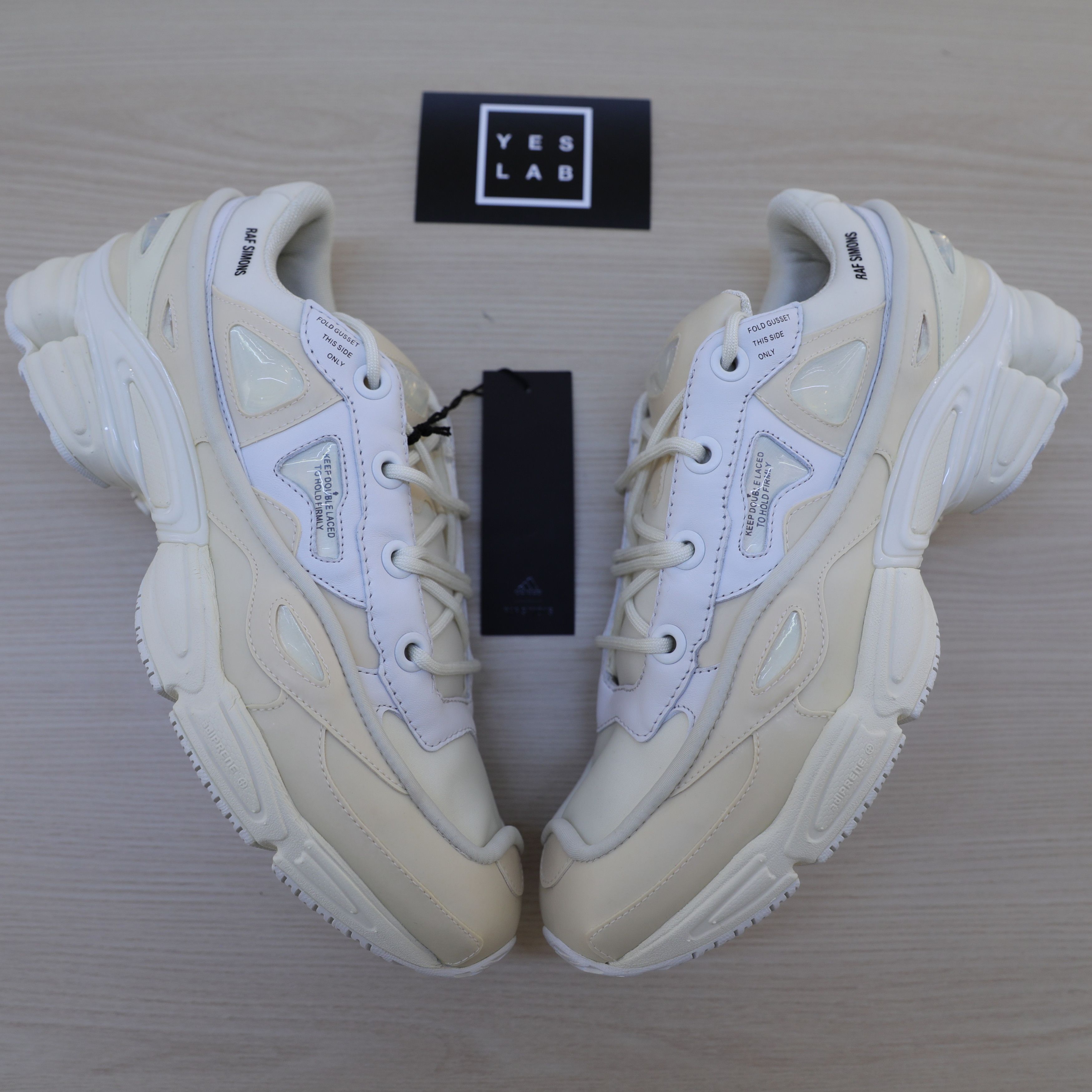 Raf Simons Raf Simons x Adidas Ozweego Bunny 'Cream White' Size US 12.5 / EU 45-46 - 2 Thumbnail