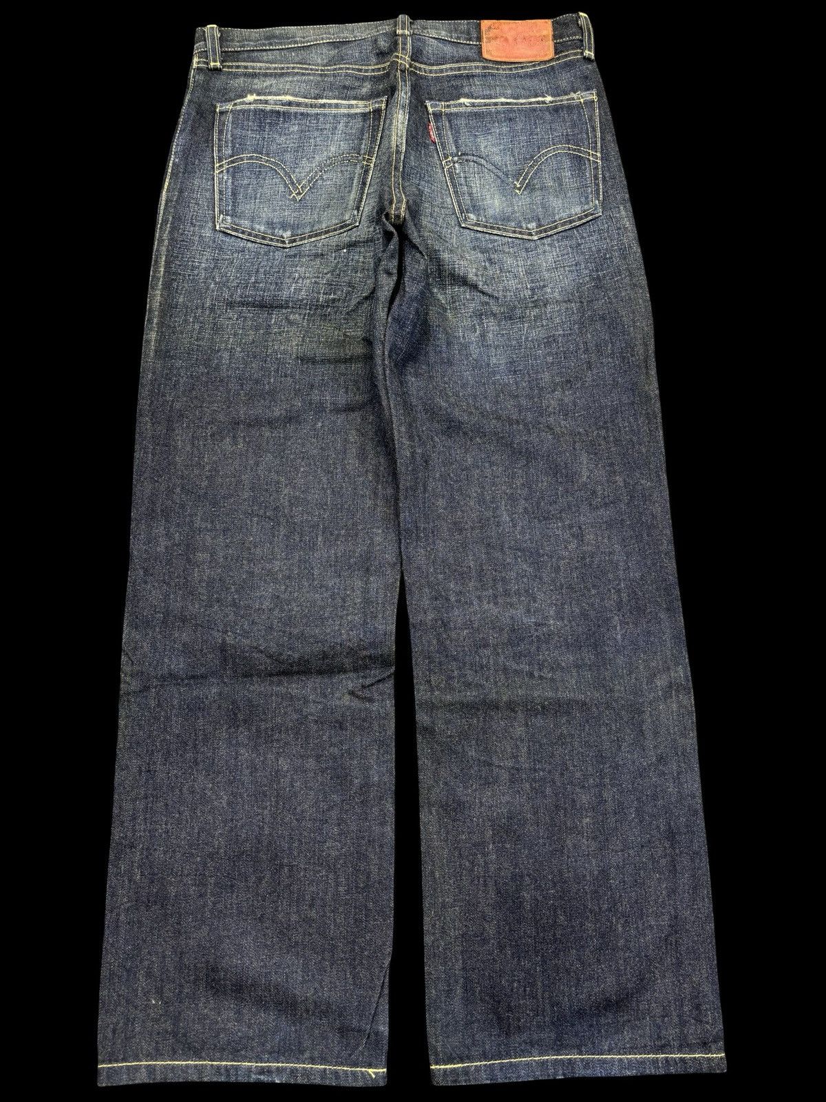 Levi's Vintage y2k Levis 502 Stone Wash Denim F765 Size US 32 / EU 48 - 2 Thumbnail