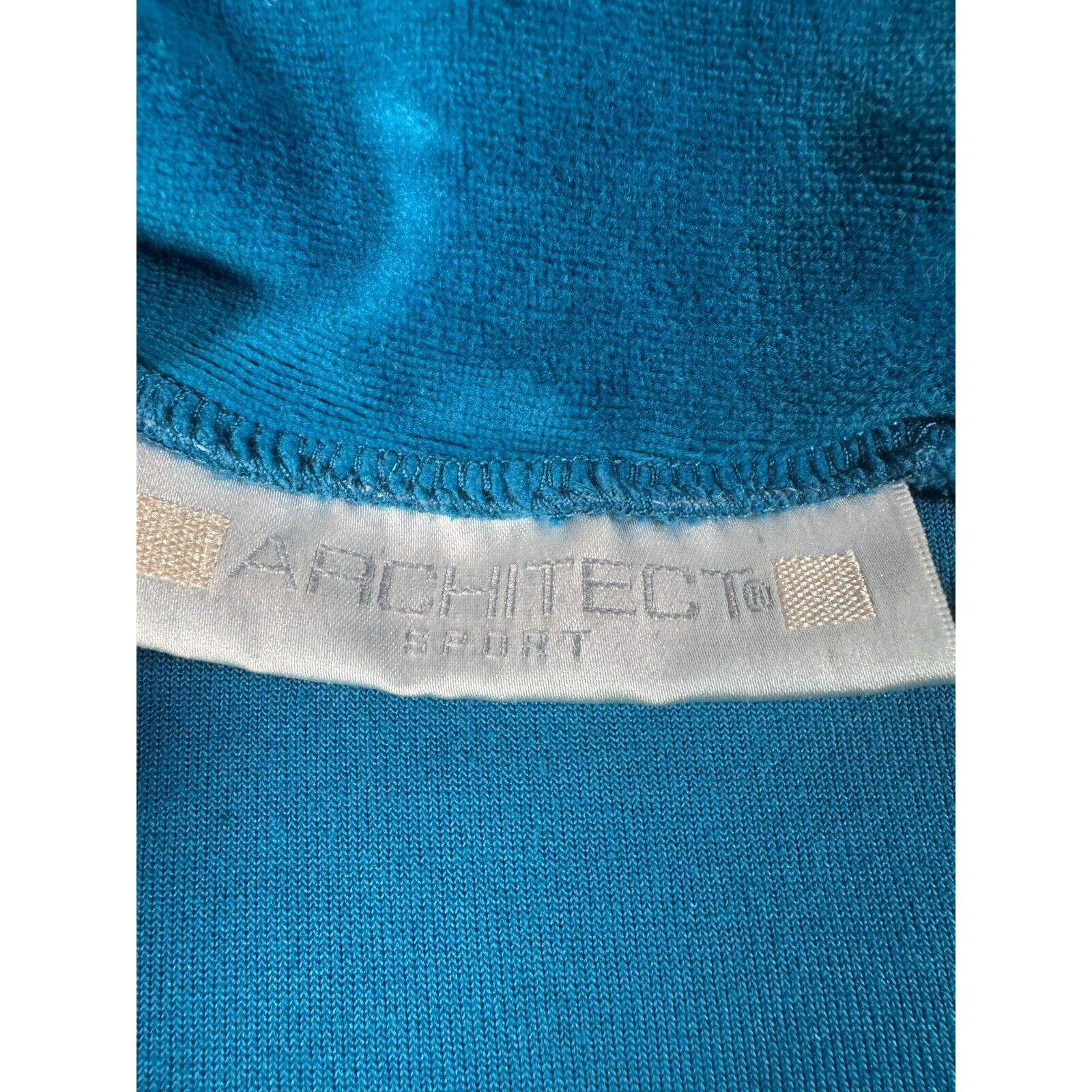 Architect Vintage 90s Y2K Velvet Jacket Small Embroidered Cottagecore Size S / US 4 / IT 40 - 4 Thumbnail