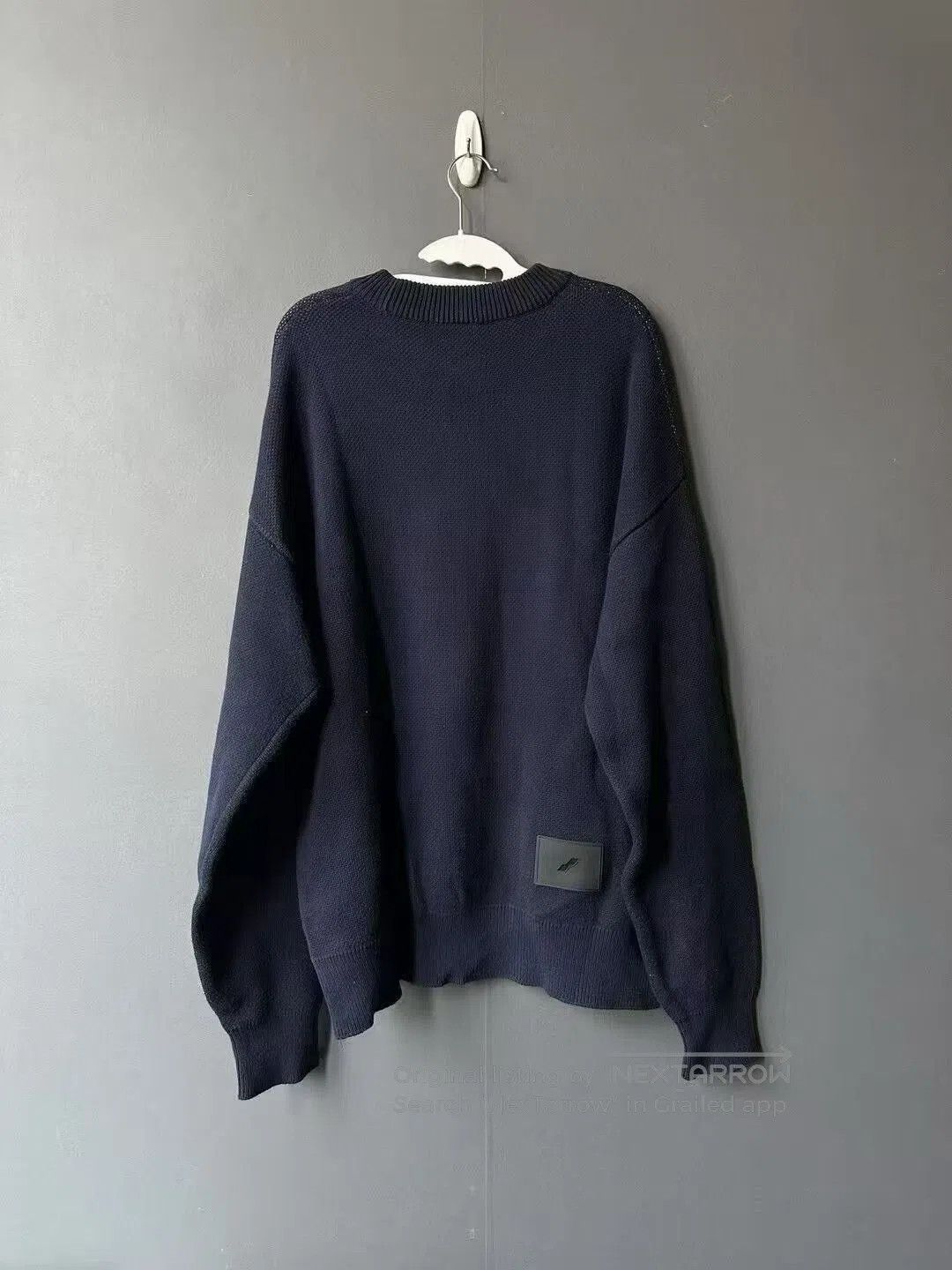 WE11DONE we11done Dark Blue Sweater. Size US S / EU 44-46 / 1 - 2 Thumbnail