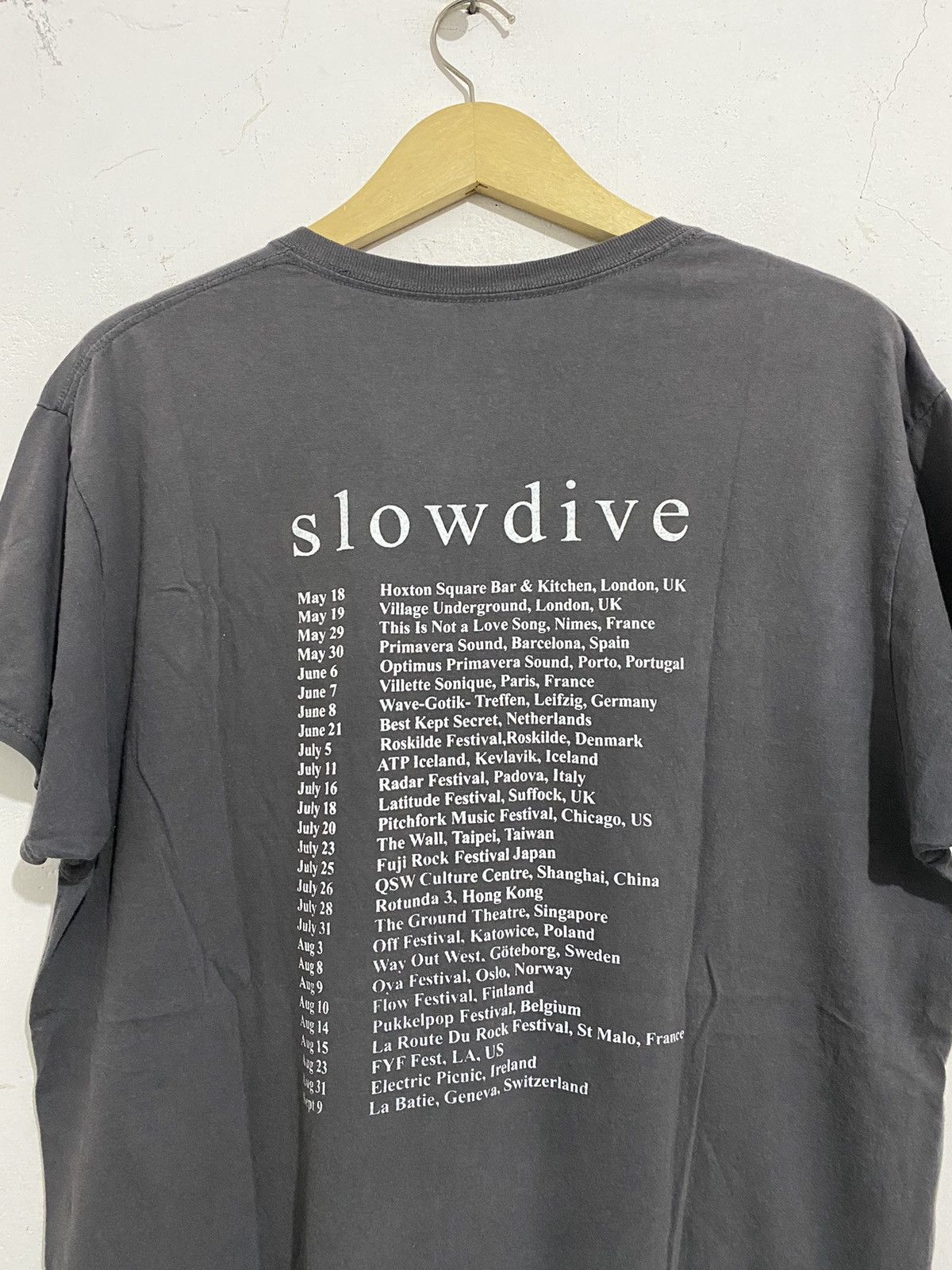 Band Tees Slowdive Tour 2014 Rare Shirt Size US M / EU 48-50 / 2 - 2 Thumbnail