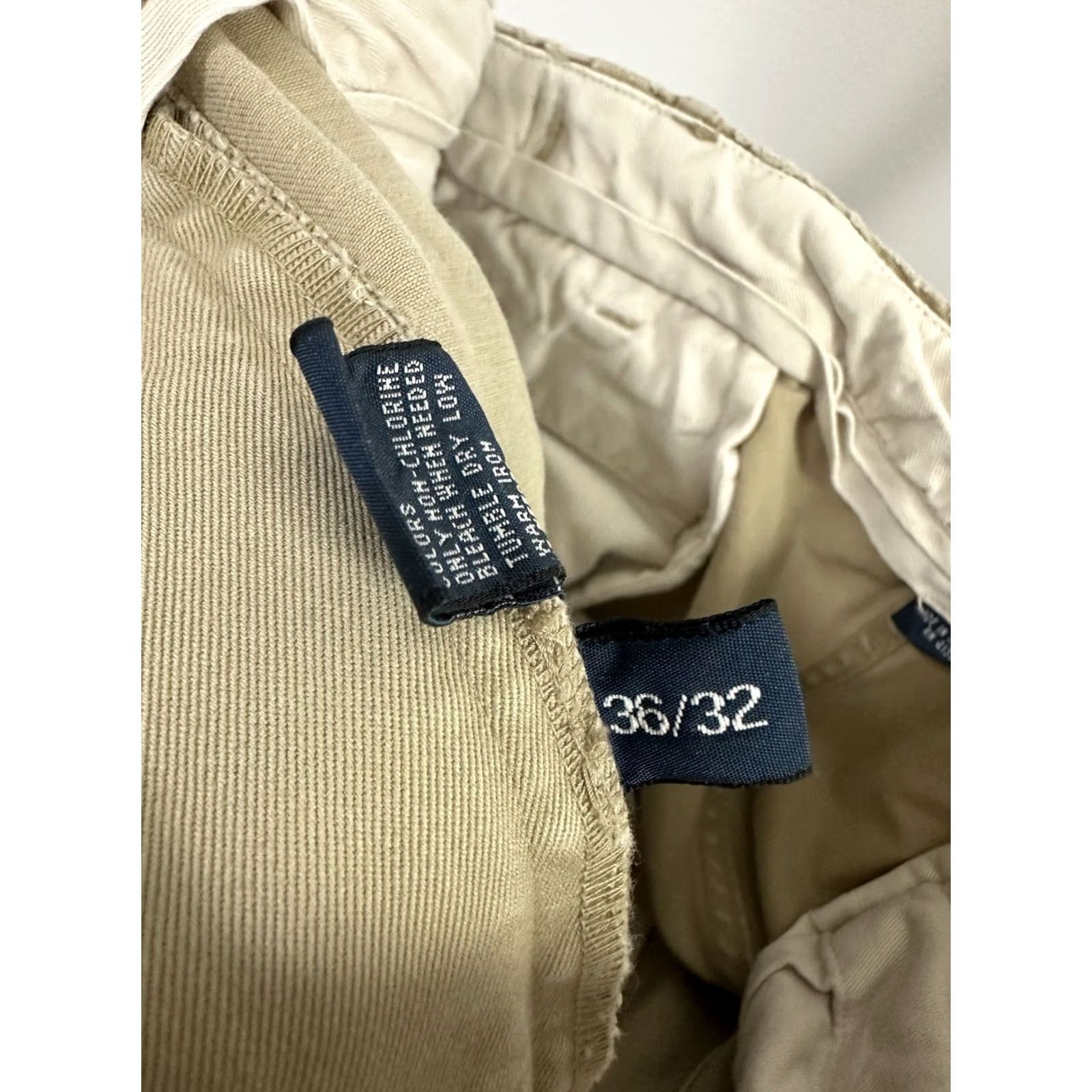 Polo Ralph Lauren Polo Ralph Lauren RL67 Polo Ralph Lauren Military Trousers Beige Wide-Leg Baggy 36x32 90s VTG Mens Pants Chino Size US M / EU 48-50 / 2 - 4 Thumbnail