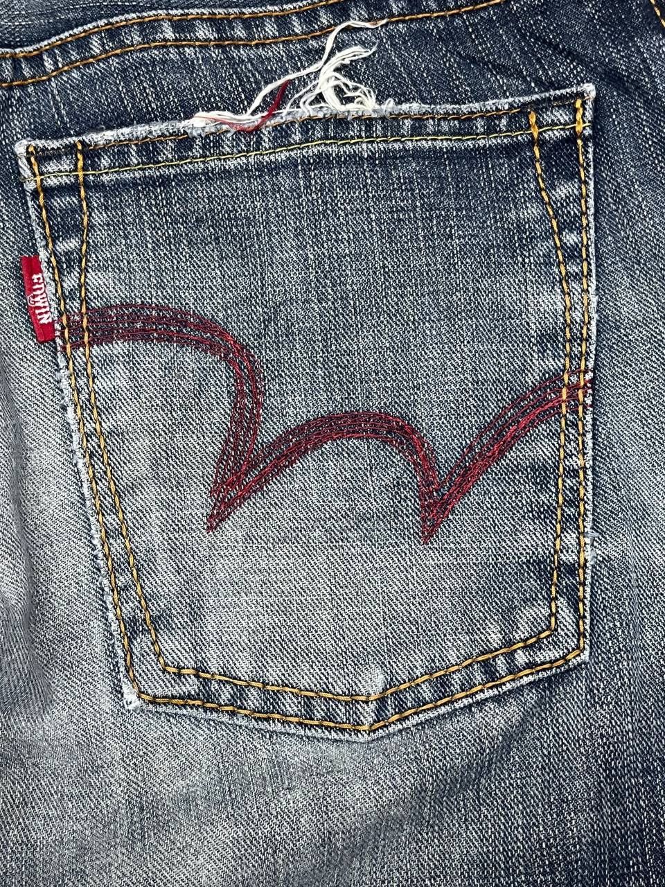 Edwin EDWIN BLACK FADED JEANS Size US 30 / EU 46 - 11 Thumbnail