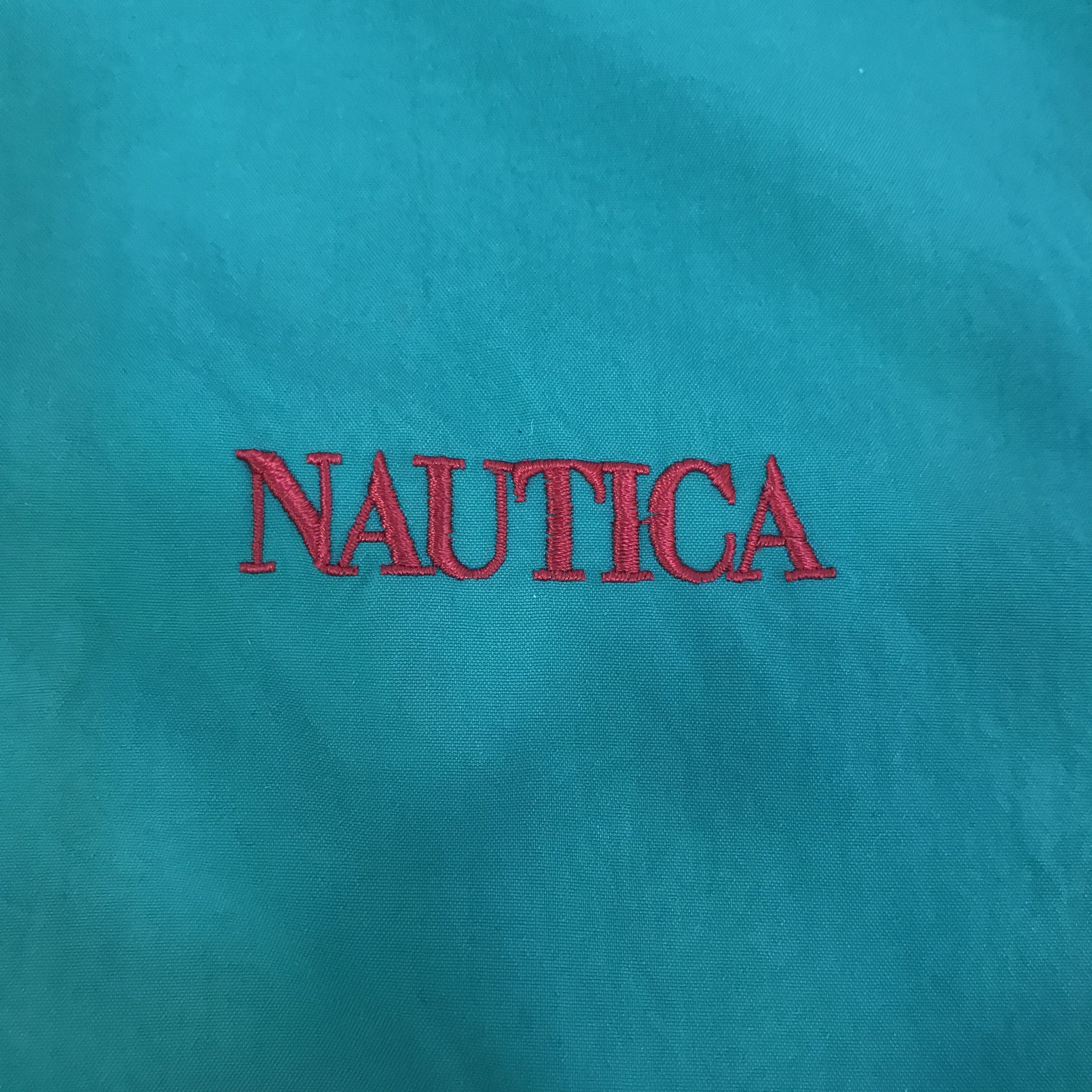 Nautica Vtg Nautica worker Bomber jacket K128B6 Size US L / EU 52-54 / 3 - 9 Thumbnail