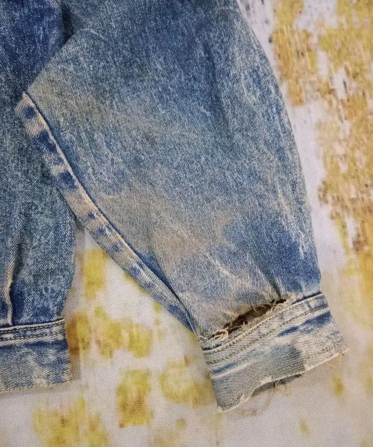 Japanese Brand Vintage OH! FLASH Faded Distressed Oeiflasi Denim Jacket Size US S / EU 44-46 / 1 - 11 Thumbnail
