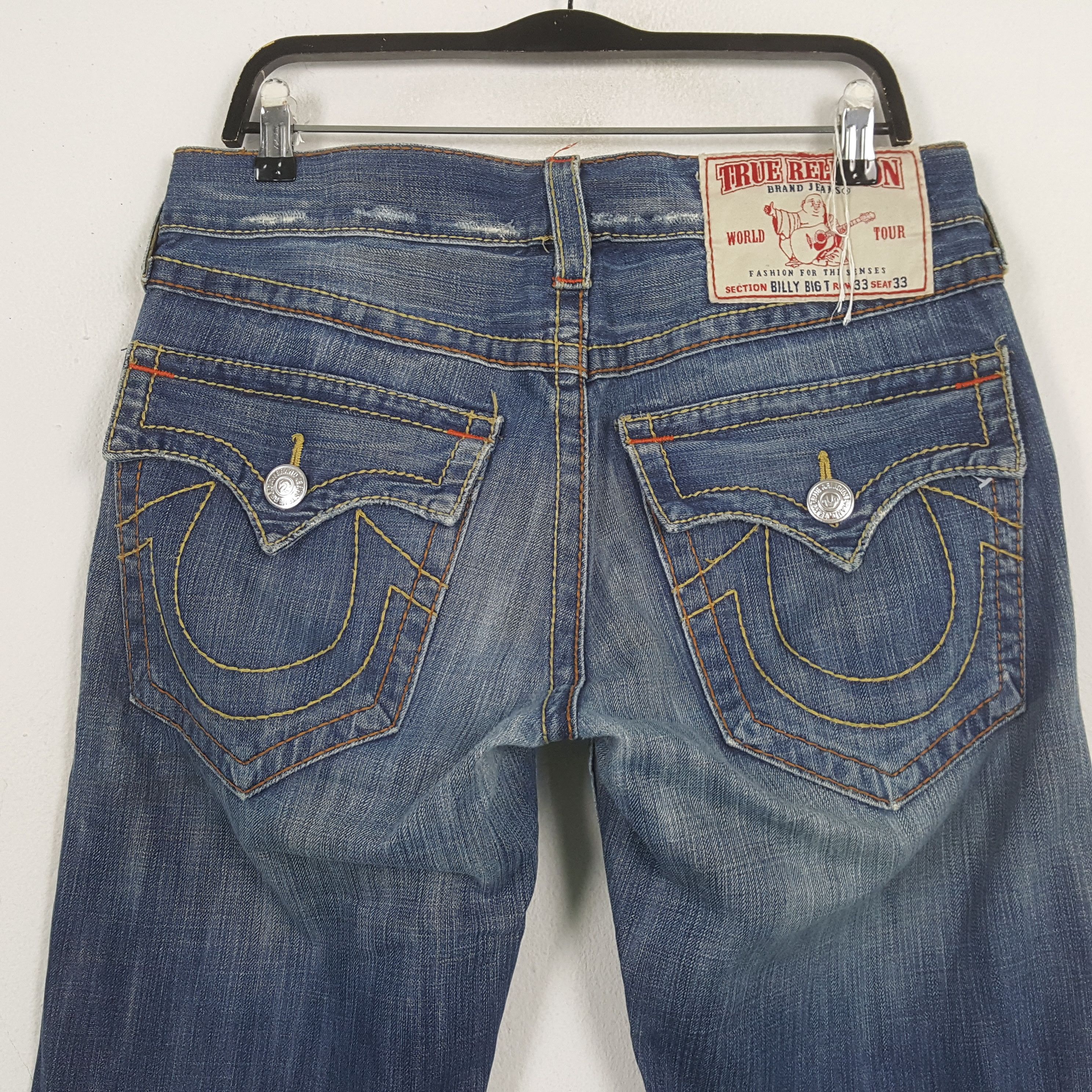 True Religion TRUE RELIGION Fashion Streetwear Style Jeans C280N28 Size US 33 - 5 Thumbnail