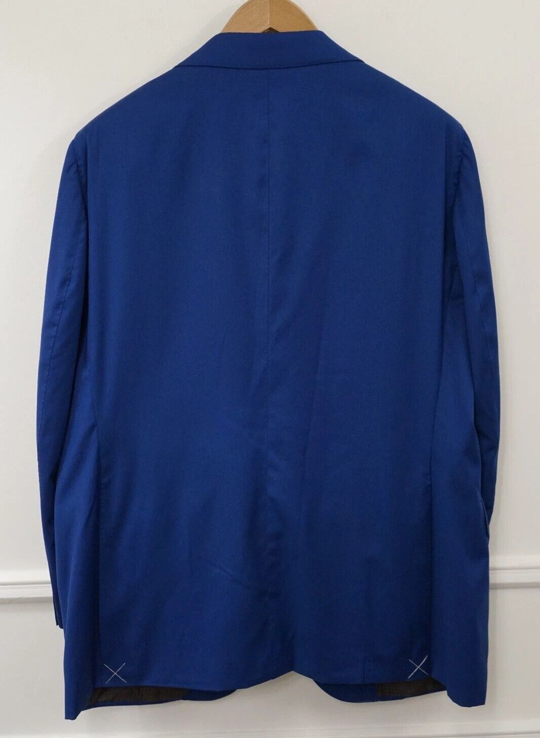 Suitsupply Men Suitsupply La Spalla Ariston Blue Wool Size 29 UK/US48S Size 48S - 2 Thumbnail