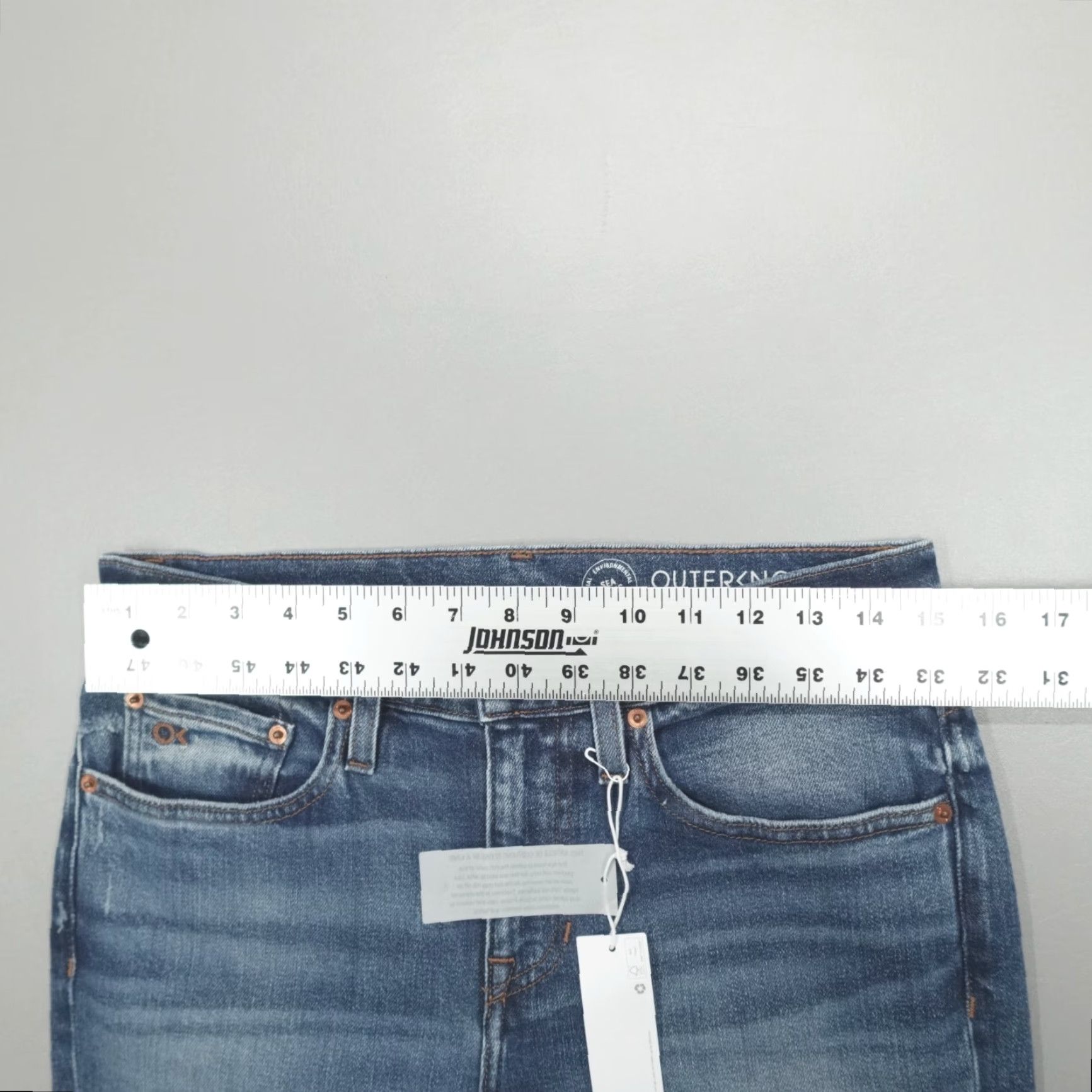Outerknown Outerknown Sea Jeans The Cove Slim Denim Men's 28x30 Organic Cotton Jeans Slim Blue 5-Pocket Regular Mens Size US 28 / EU 44 - 6 Thumbnail