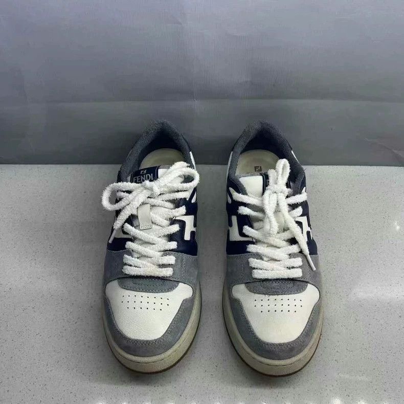 Fendi fendi match lowtop sneakers-2508 Size US 10 / EU 43 - 2 Thumbnail