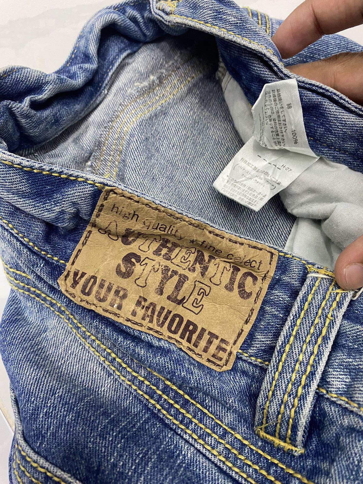 Hysteric Glamour × Japanese Brand × Tornado Mart JAPANESE BRAND DISTRESSED DENIM IF SIX WAS NINE STYLE Size US 30 / EU 46 - 7 Thumbnail