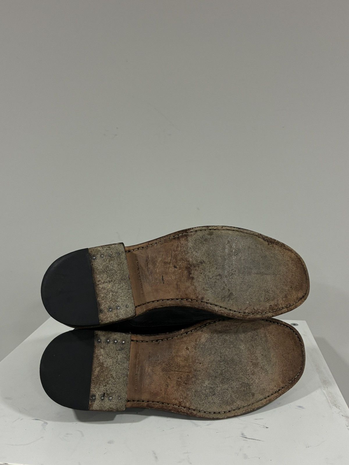 John Varvatos Freeman Raw Edge Scored Leather Boot EU 40 usa 7 Size US 7 / EU 40 - 9 Thumbnail