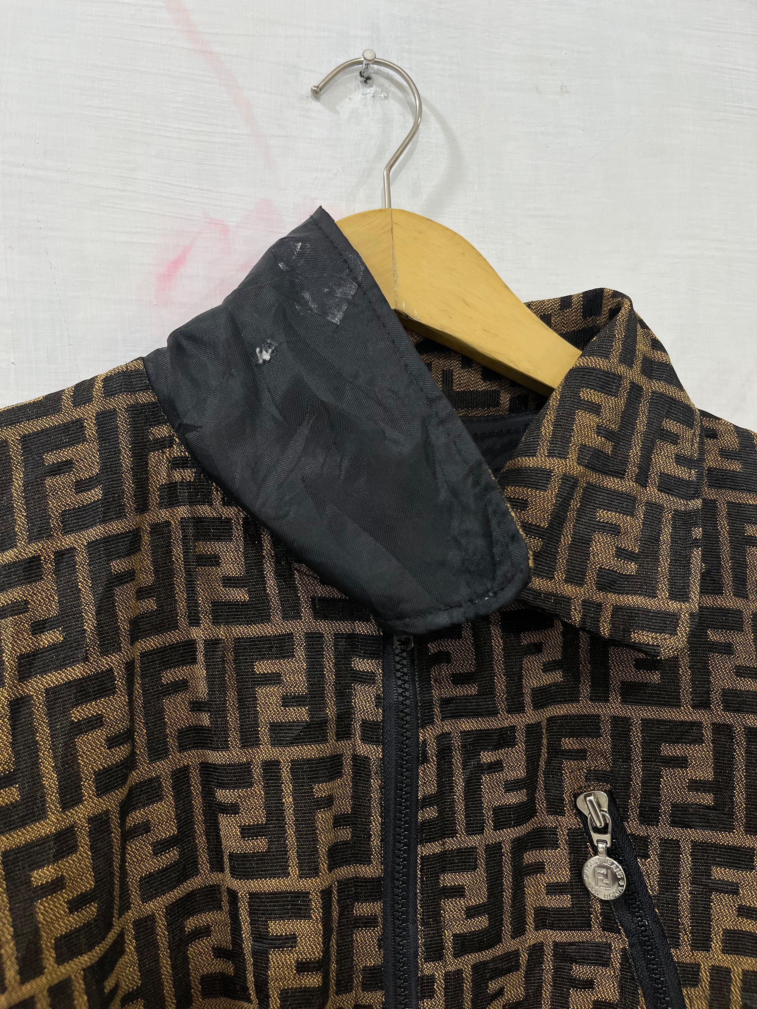Fendi Vintage Fendi Zucca Reversible Jacket Size US L / EU 52-54 / 3 - 4 Thumbnail