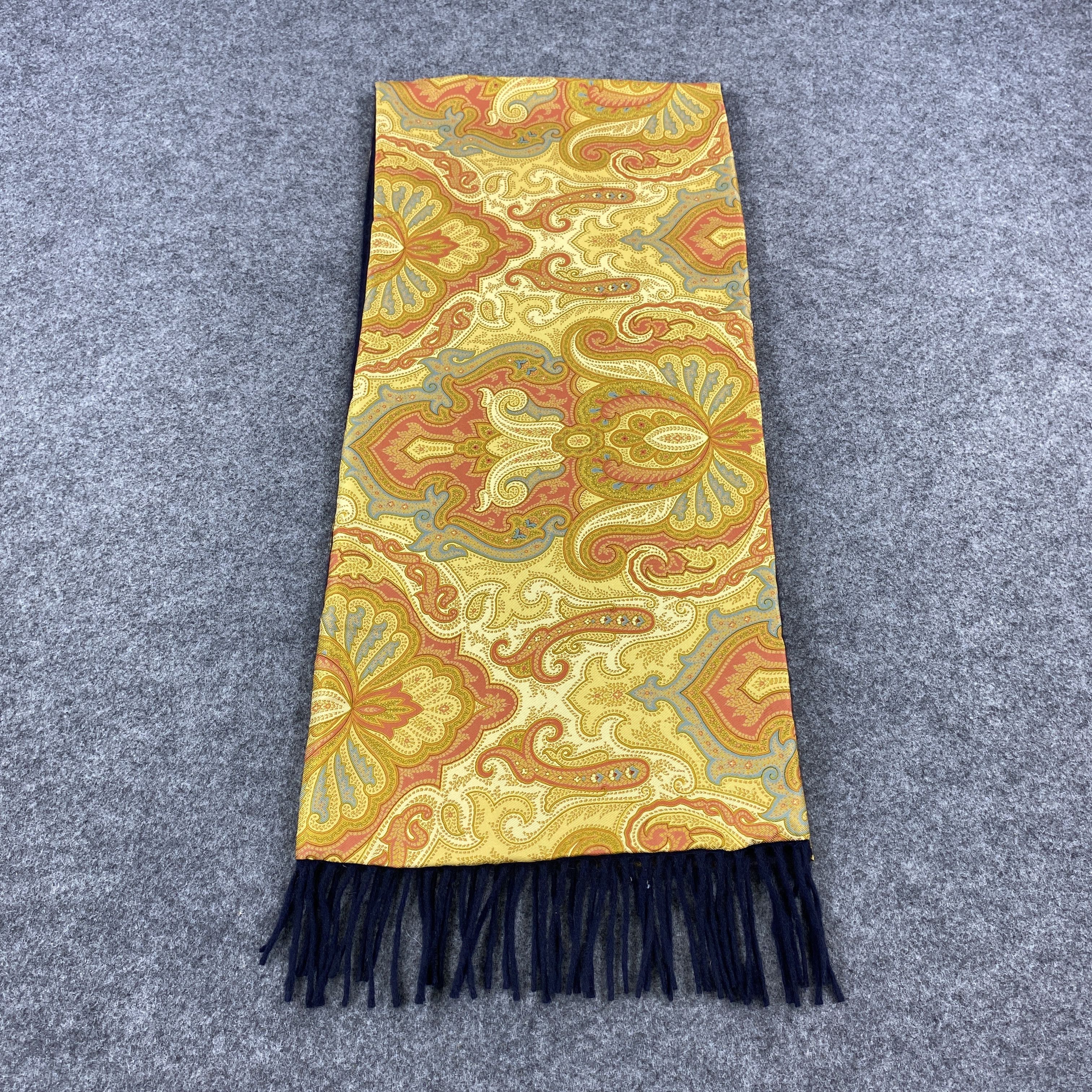 Etro × Vintage Etro Silk Scarf # Paisley # Muffler # Neckwear # D691 Size ONE SIZE - 7 Thumbnail