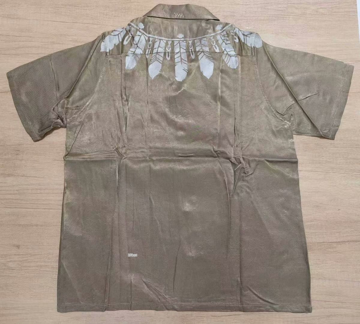 Visvim visvim 19SS SPOT FREE EDGE SHIRT S/S FEATHERS Size US M / EU 48-50 / 2 - 4 Thumbnail