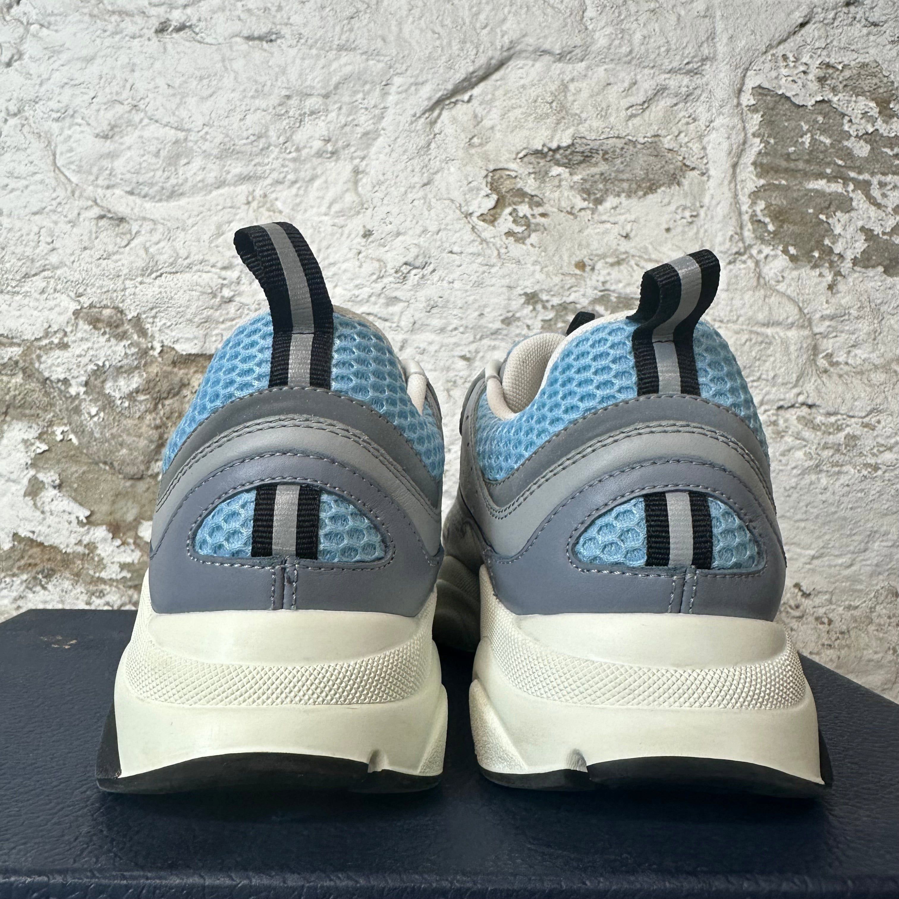 Dior Dior B22 Grey White Blue Sneaker Sz 6 (38) Size US 6 / EU 39 - 5 Thumbnail